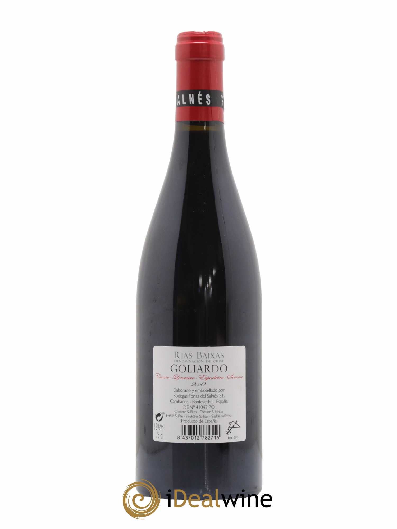 Espagne Rias Baixas Goliardo Forjas del Salnès 2020 - Lot de 1 bouteille - 1