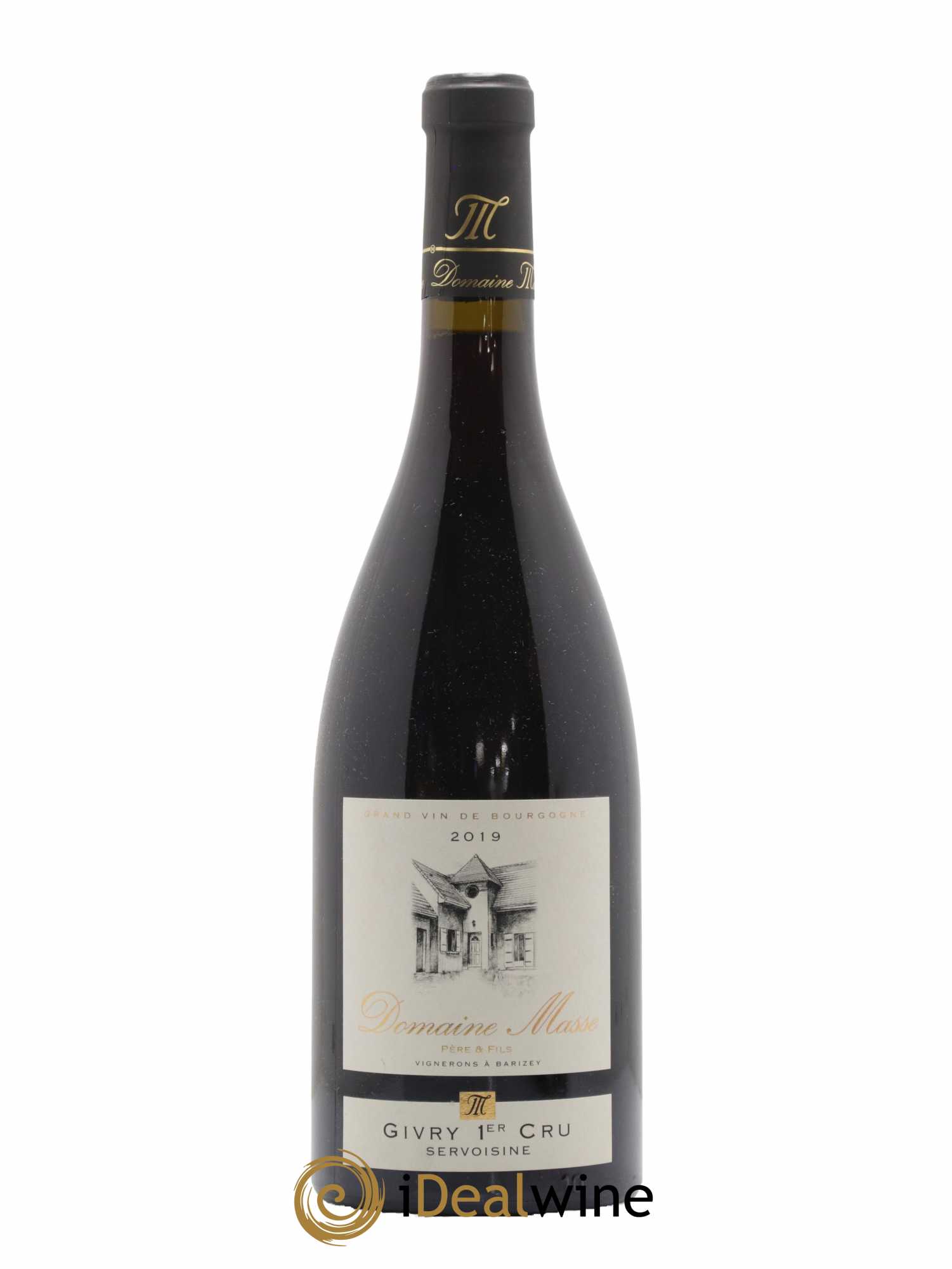 Givry 1er Cru La Servoisine Domaine Masse 2019 - Lot de 1 bouteille - 0
