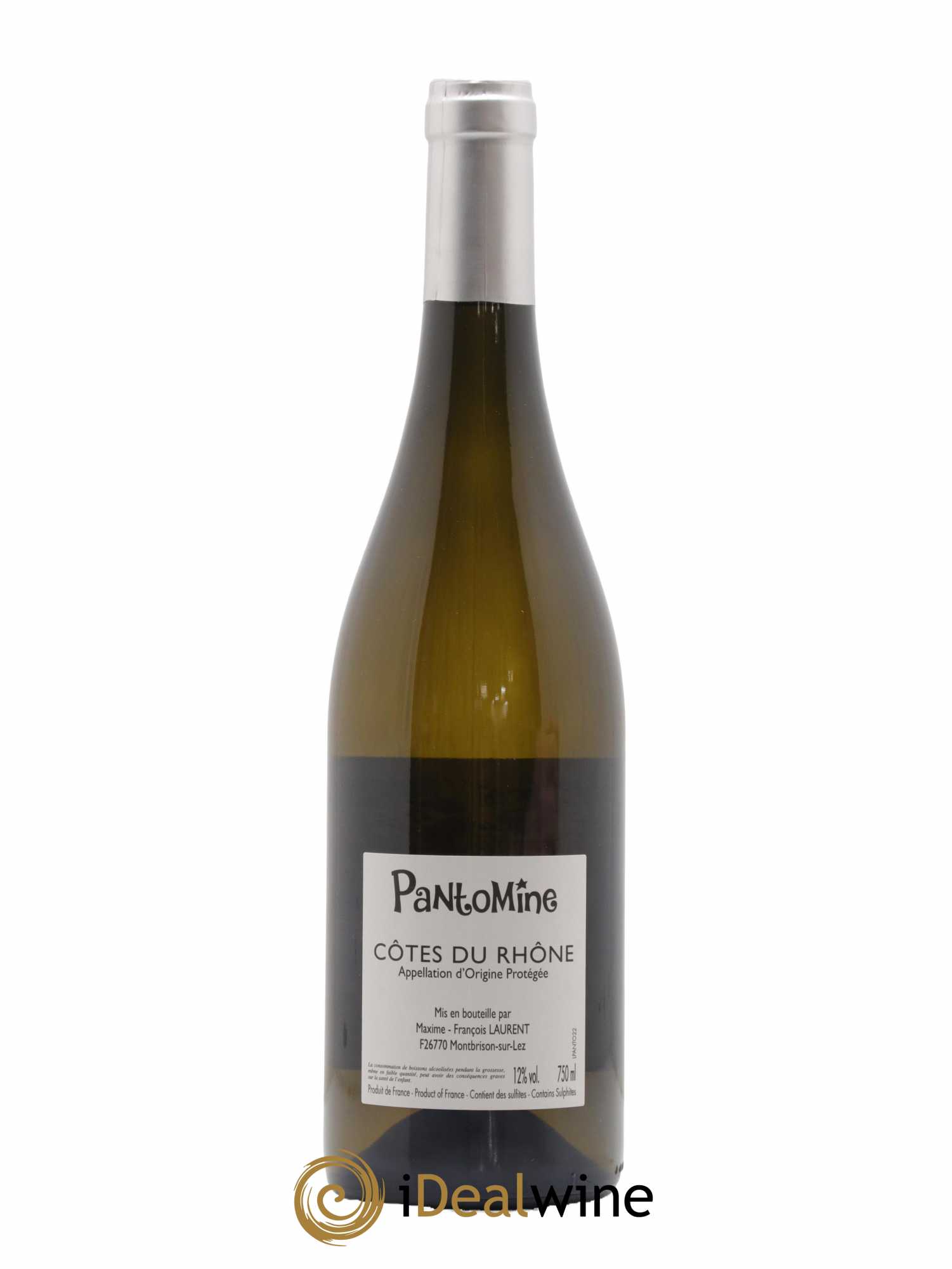 Côtes-du-Rhône Pantomine Maxime-François Laurent (Gramenon)	 2022 - Lot de 1 bouteille - 1