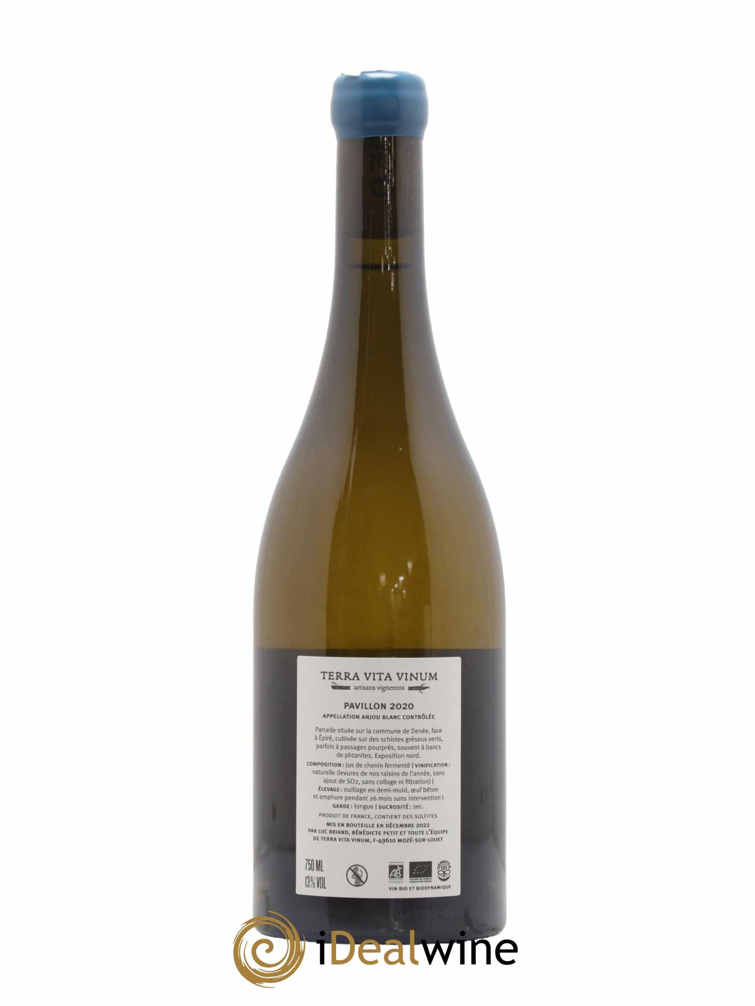 Anjou Pavillon Terra Vita Vinum 2020 - Lot de 1 bouteille - 1