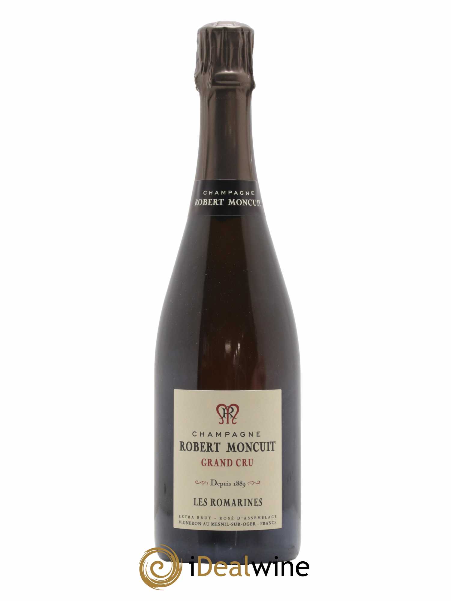 Champagne - Grand Cru Les Romarines Domaine Robert Moncuit 2018 - Lot de 1 bouteille - 0