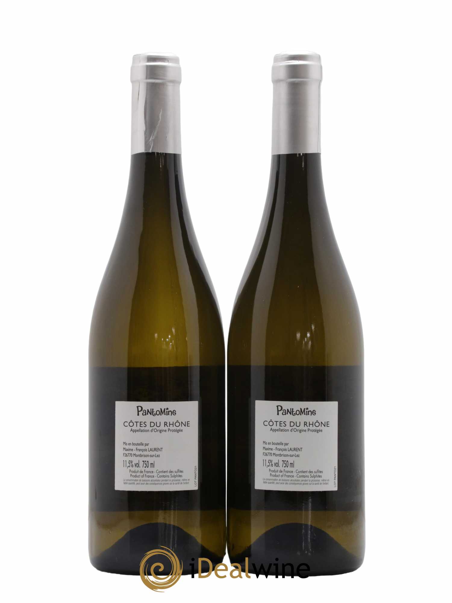Côtes-du-Rhône Pantomine Gramenon (Domaine) 2021 - Lot de 2 bouteilles - 1
