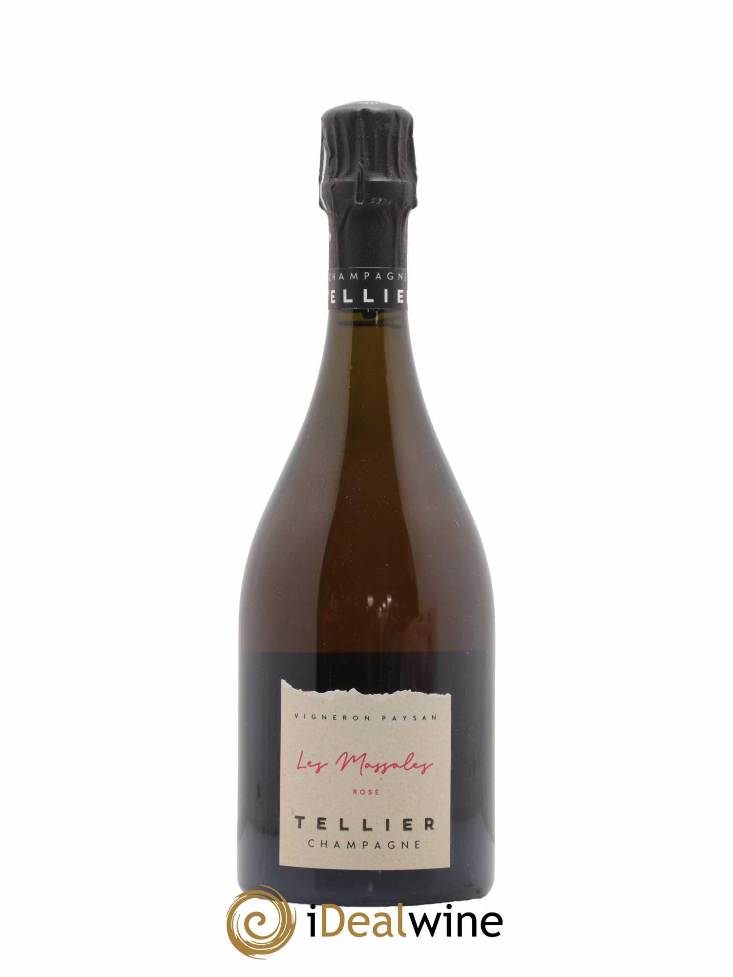 Champagne - Extra Brut Les Massales Domaine Tellier 2018 - Lot de 1 bouteille - 0