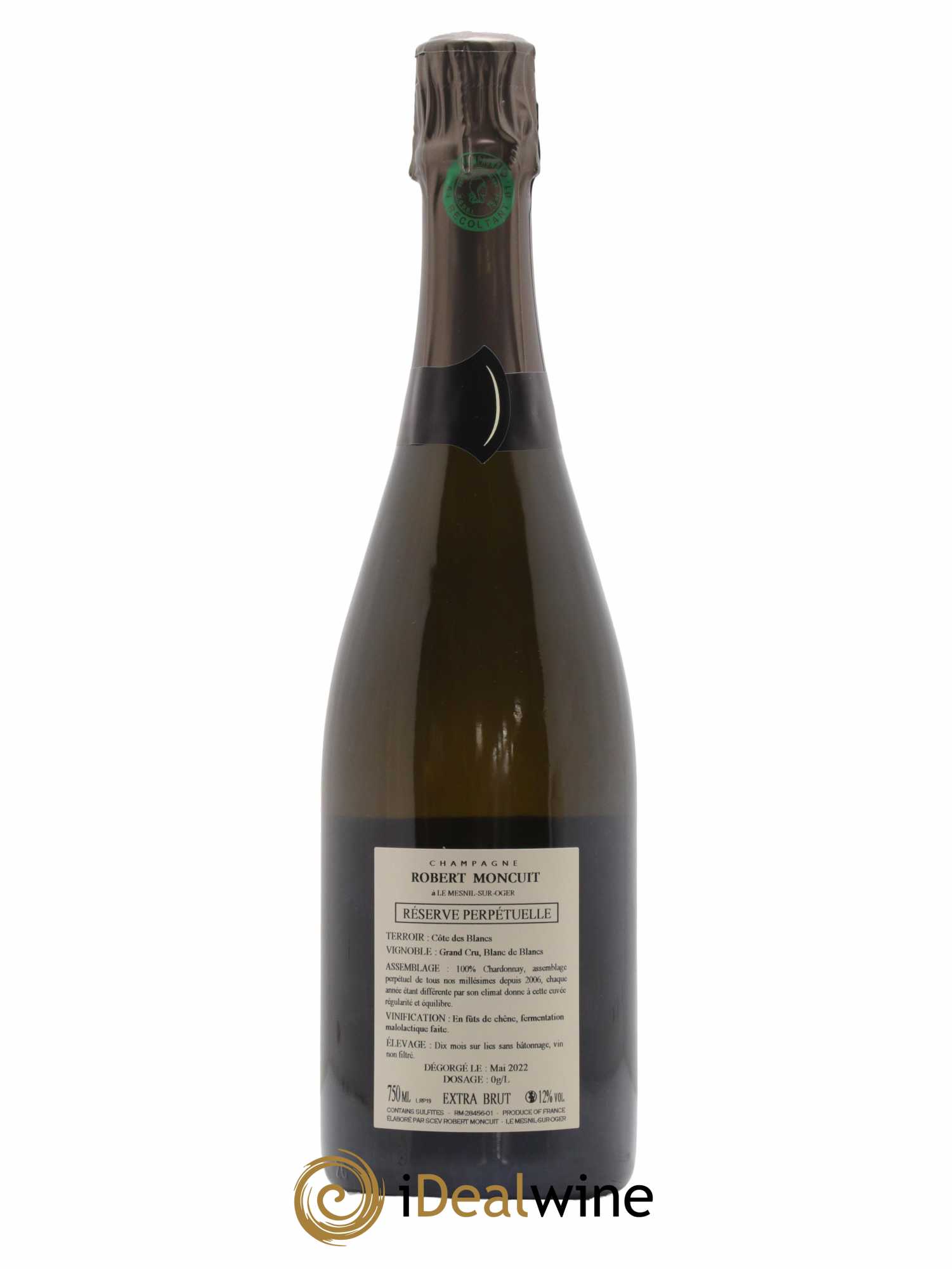 Réserve Perpétuelle Robert Moncuit - Lot de 1 bouteille - 1