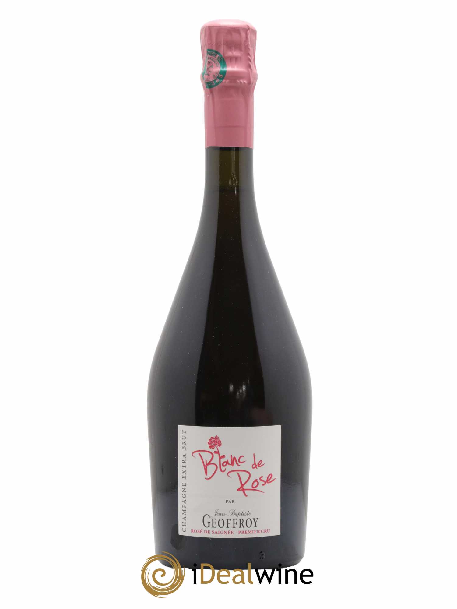 Champagne - Extra Brut Premier Cru Blanc de Rose Domaine Geoffroy - Lot de 1 bouteille - 0