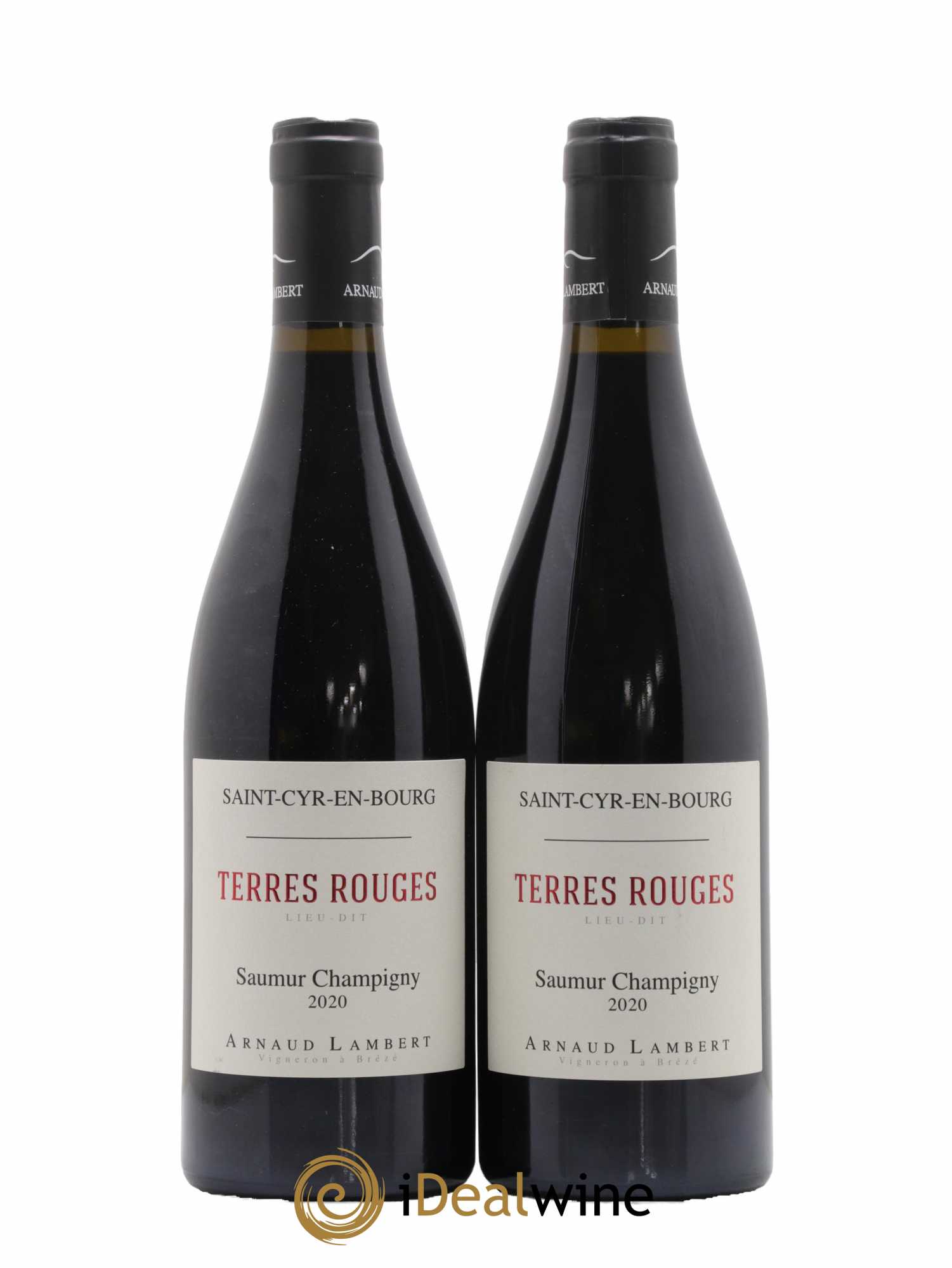 Saumur-Champigny Les Terres rouges Arnaud Lambert 2020 - Lot de 2 bouteilles - 0