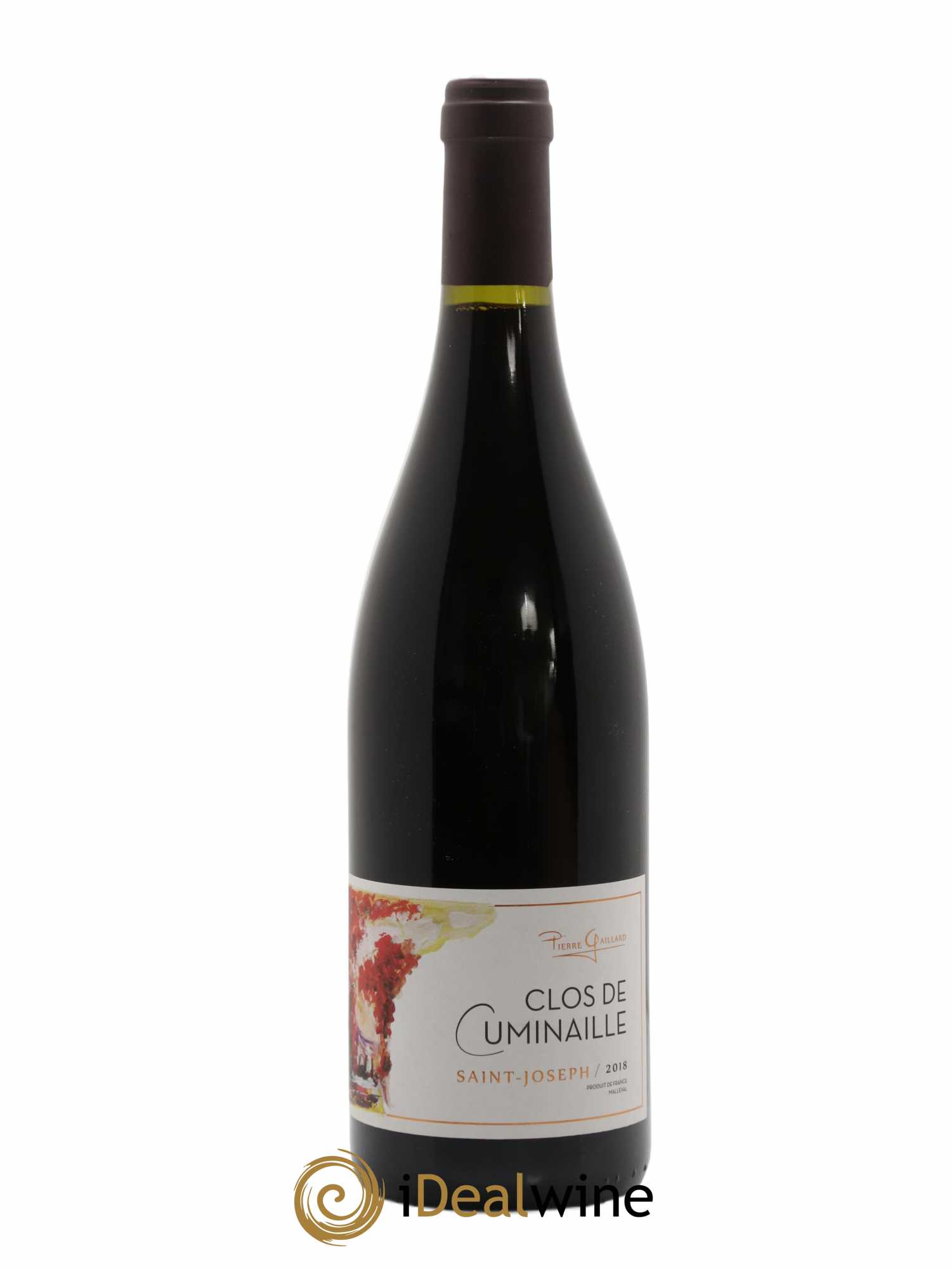 Saint-Joseph Clos de Cuminaille Pierre Gaillard 2018 - Lot de 1 bouteille - 0