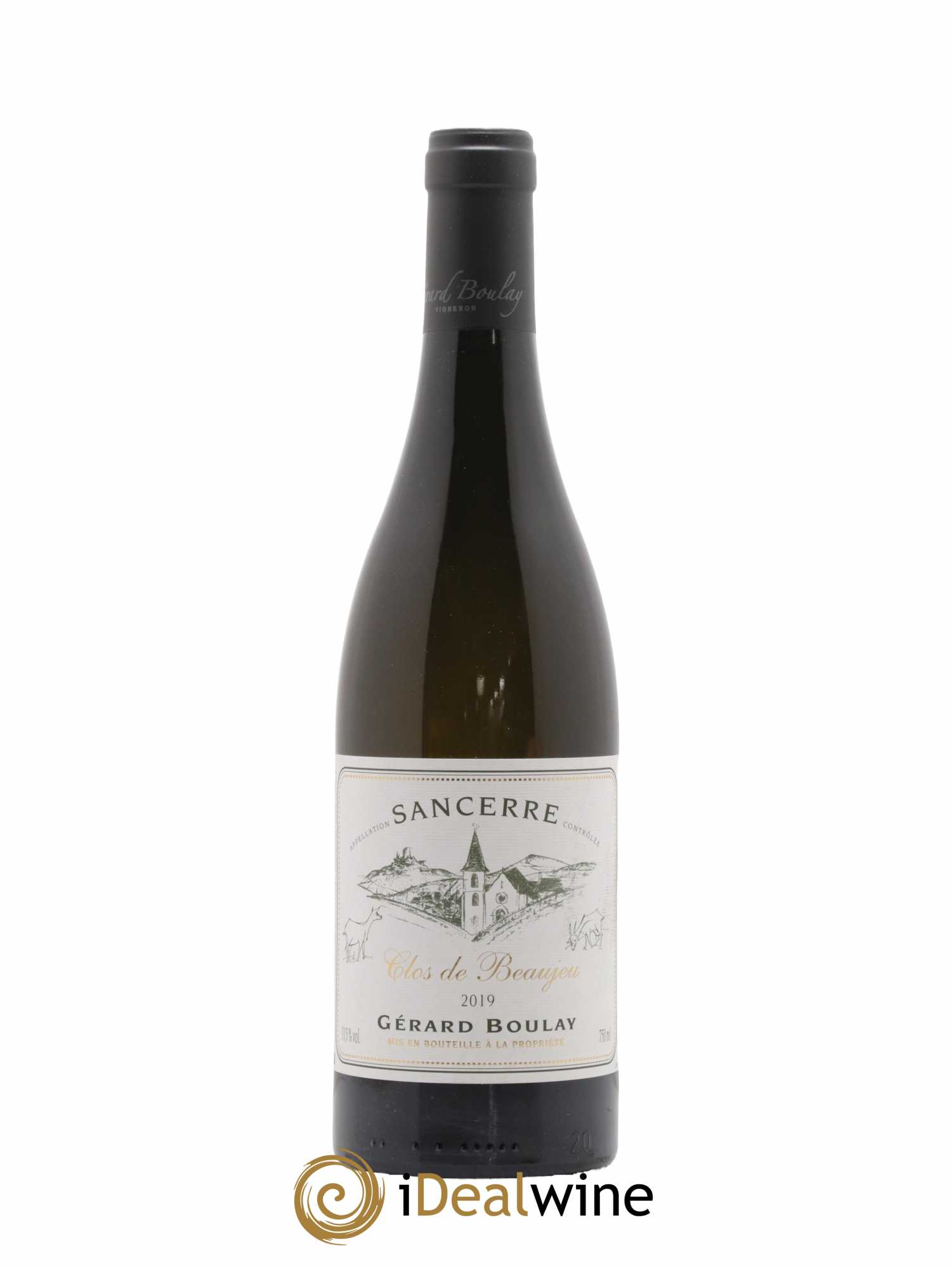 Sancerre Clos de Beaujeu Gérard Boulay 2019 - Lot de 1 bouteille - 0