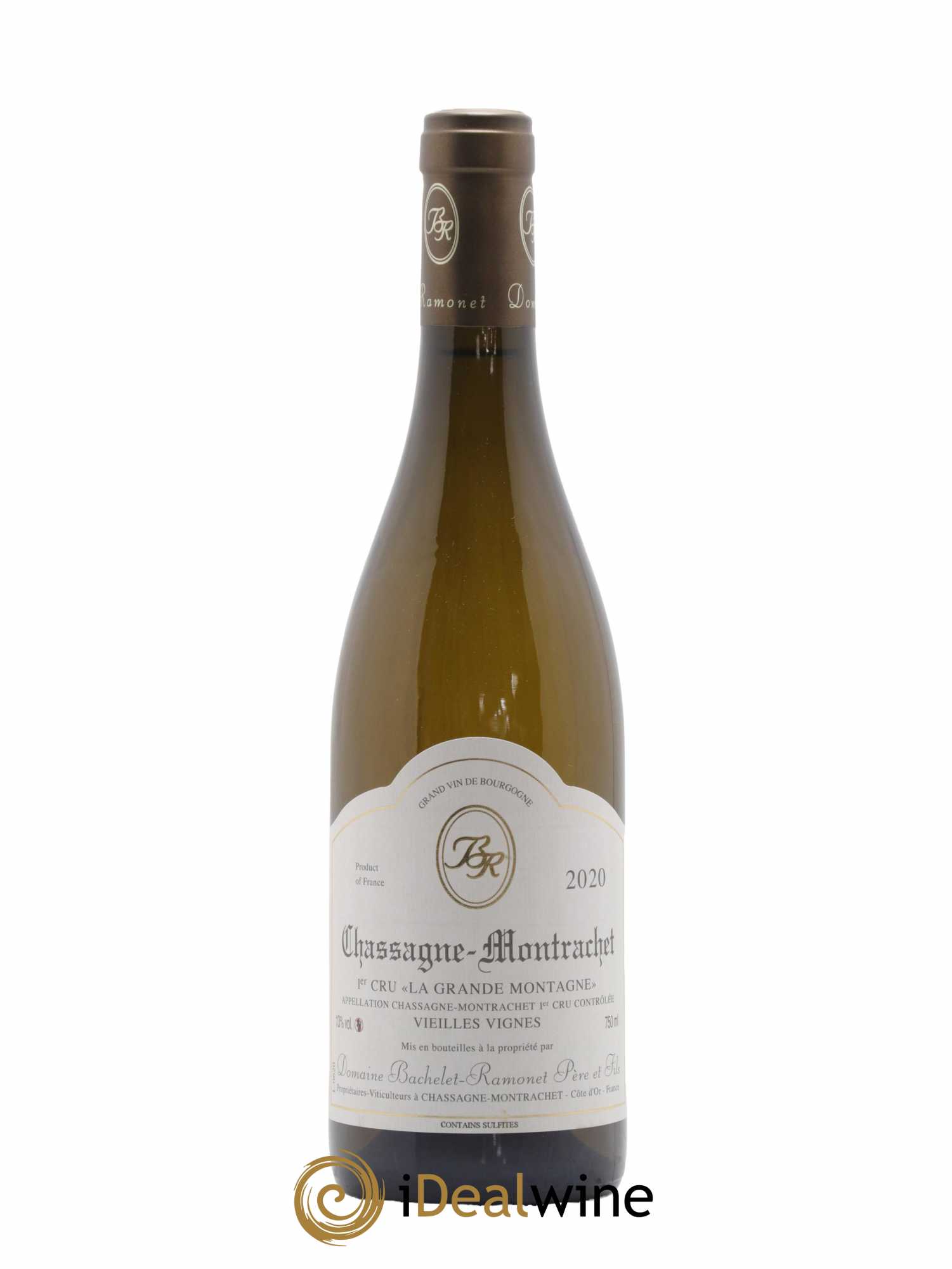 Chassagne-Montrachet 1er Cru La Grande Montagne Vieilles Vignes Domaine Bachelet-Ramonet 2020 - Lot de 1 bouteille - 0