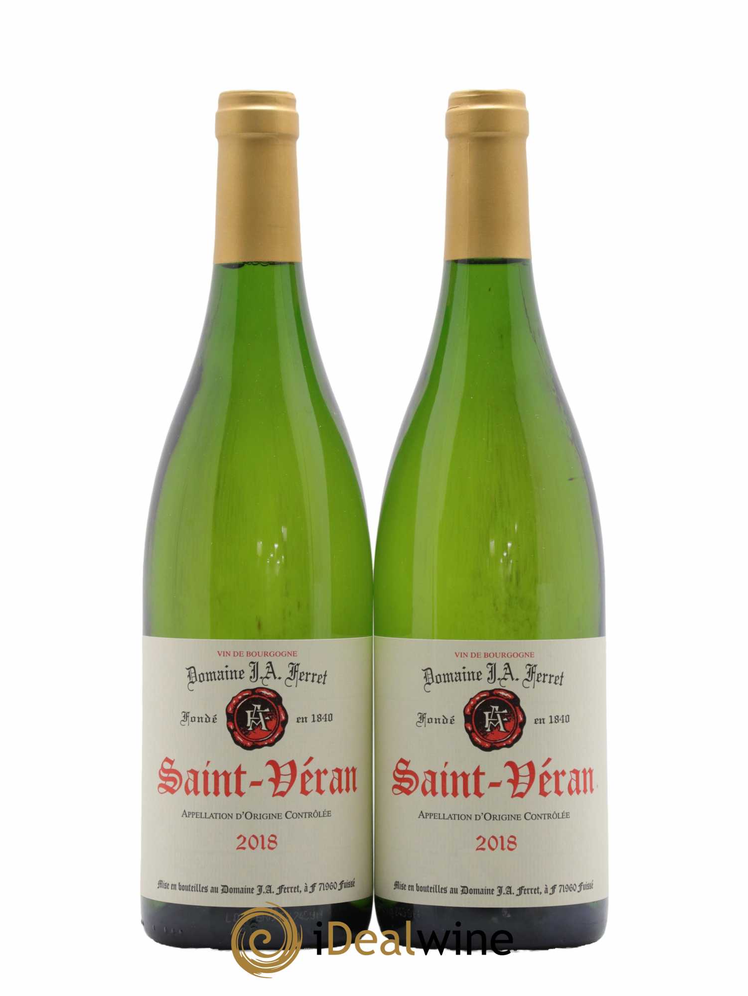 Saint-Véran J.A. Ferret (Domaine) 2018 - Lot de 2 bouteilles - 0