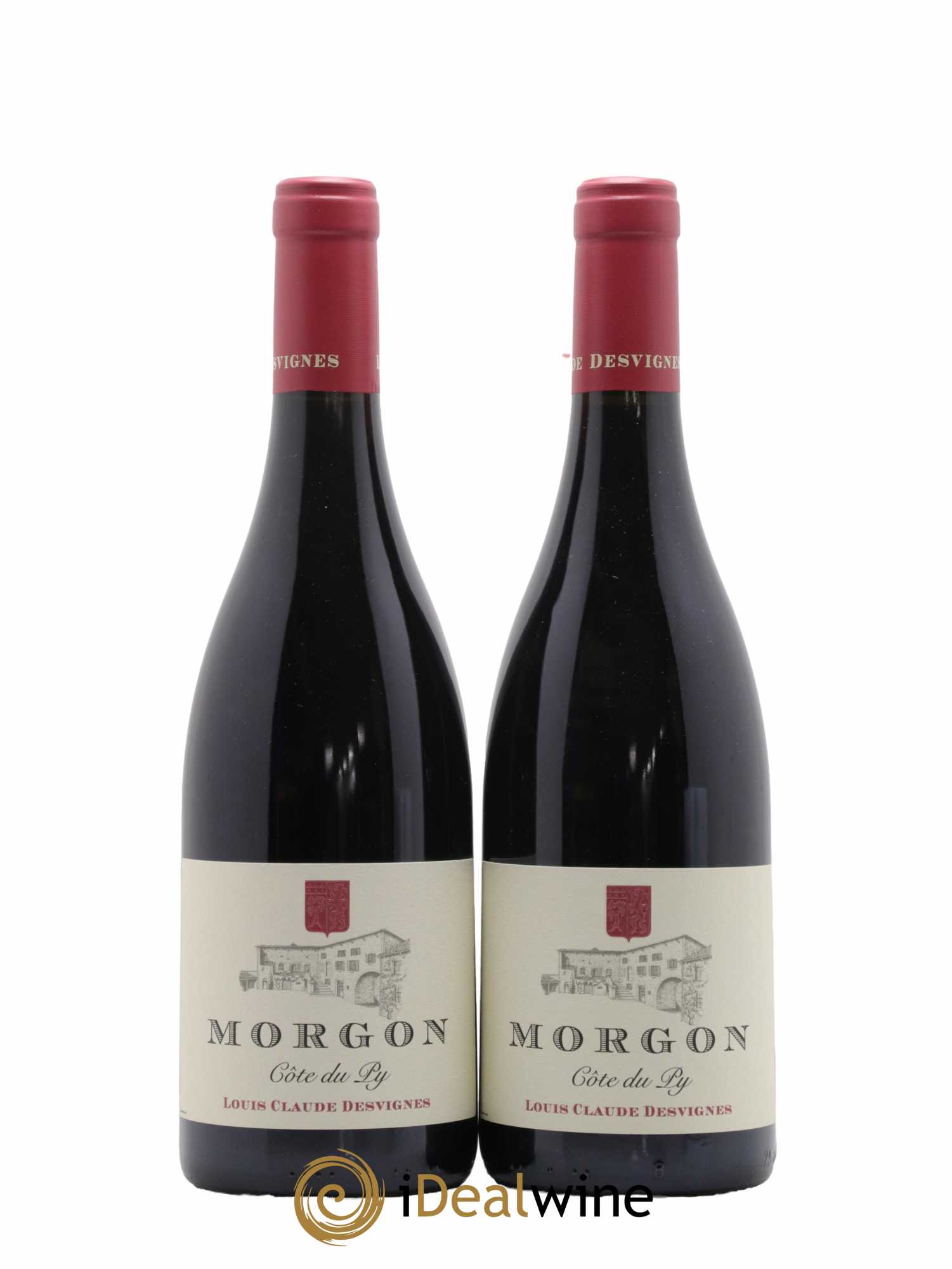 Morgon Côte du Py Louis-Claude Desvignes 2020 - Lot de 2 bouteilles - 0