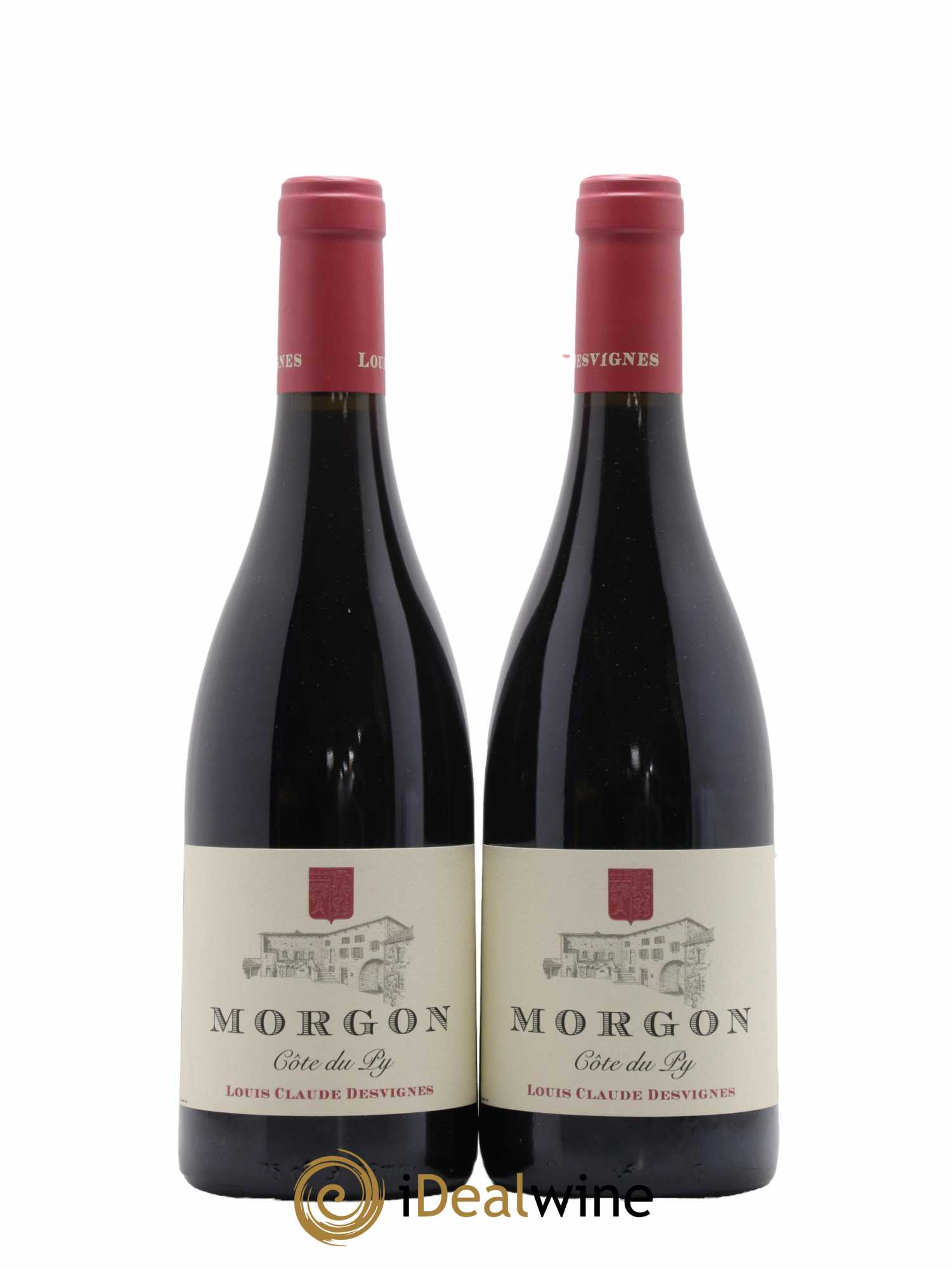 Morgon Côte du Py Louis-Claude Desvignes 2019 - Lot de 2 bouteilles - 0