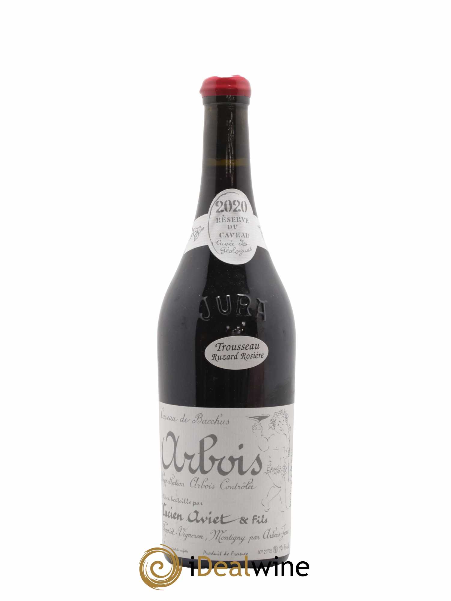 Arbois Trousseau Ruzard Rosière Cuvée des Géologues Lucien Aviet (Domaine) 2020 - Lot de 1 bouteille - 0