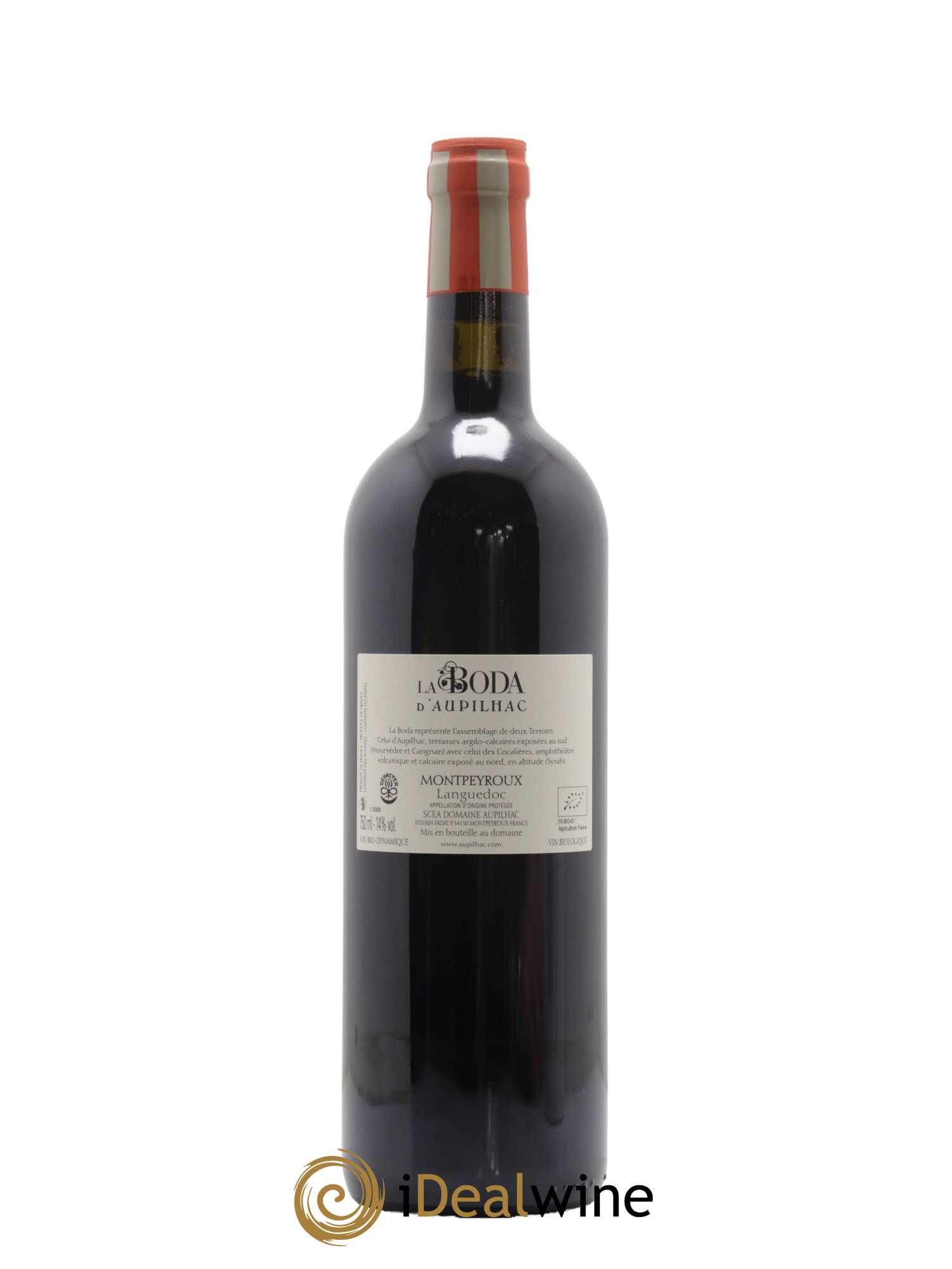 Languedoc Montpeyroux Aupilhac (Domaine d') La Boda Sylvain Fadat  2018 - Lot de 1 bouteille - 1