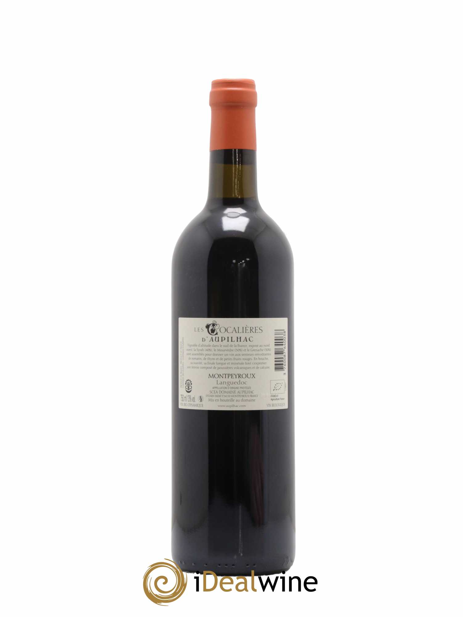 Coteaux du Languedoc Aupilhac (Domaine d') Les Cocalières 2019 - Lot de 1 bouteille - 1