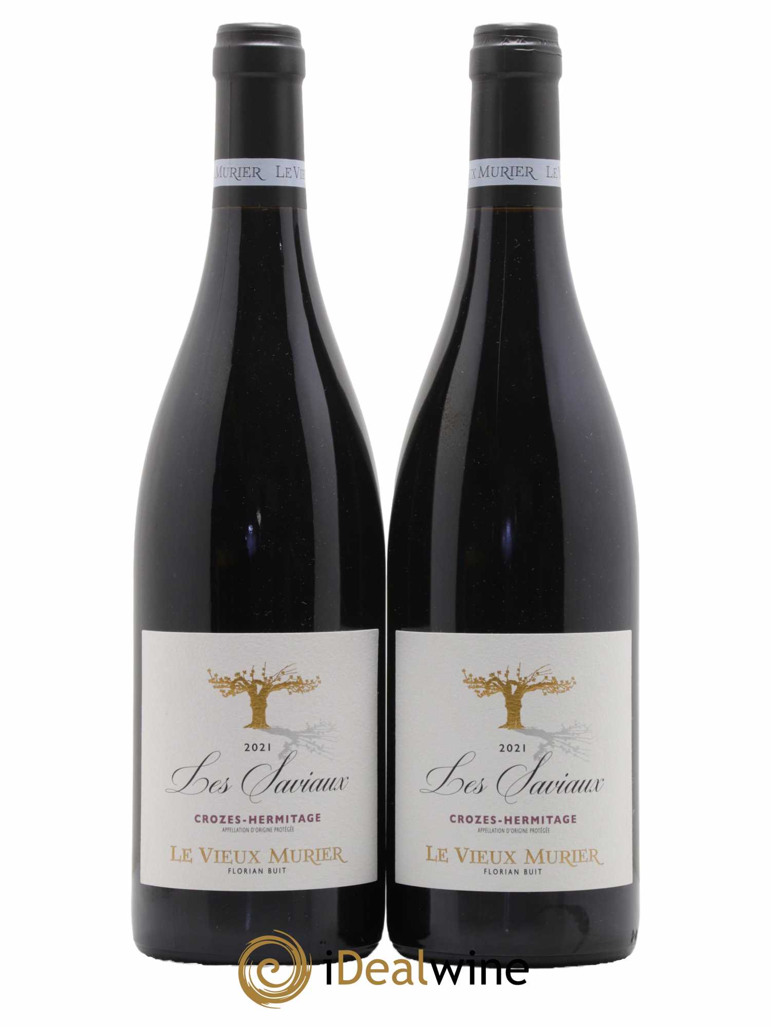 Crozes-Hermitage Les Saviaux Le Vieux Murier 2021 - Lot de 2 bouteilles - 0