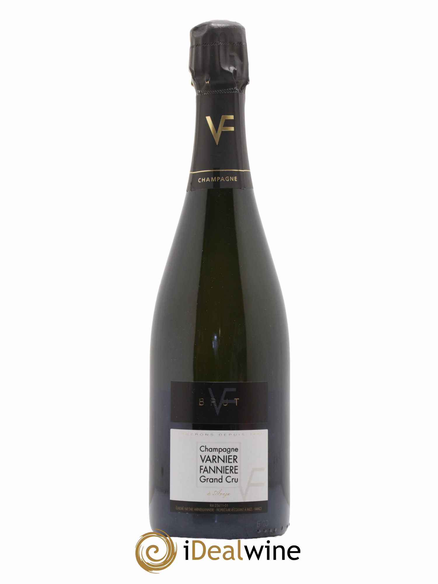 Champagne Grand Cru Brut Varnier-Fannière - Lot de 1 bouteille - 0