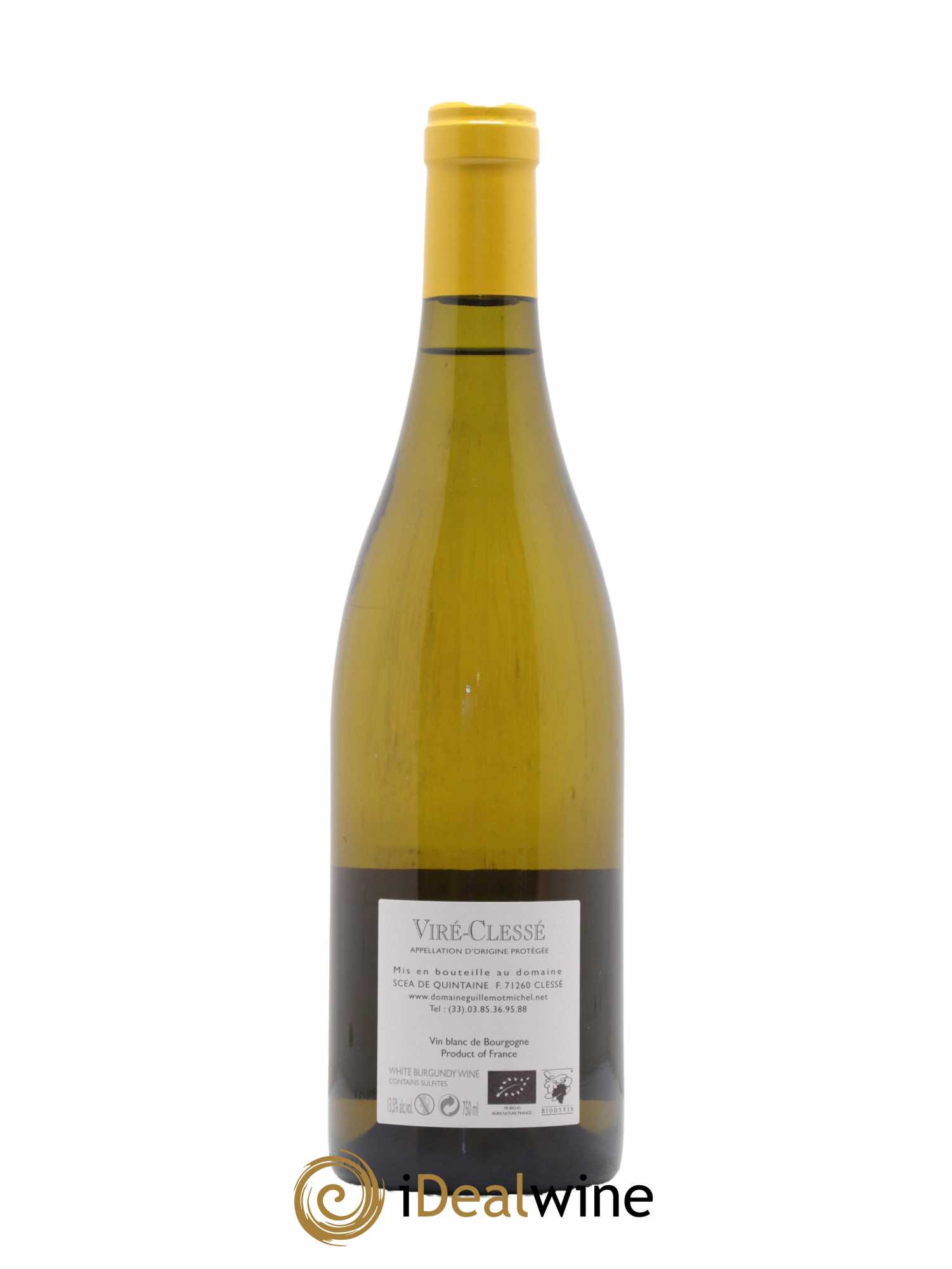 Viré-Clessé Quintaine Domaine Guillemot-Michel 2021 - Lot de 1 bouteille - 1
