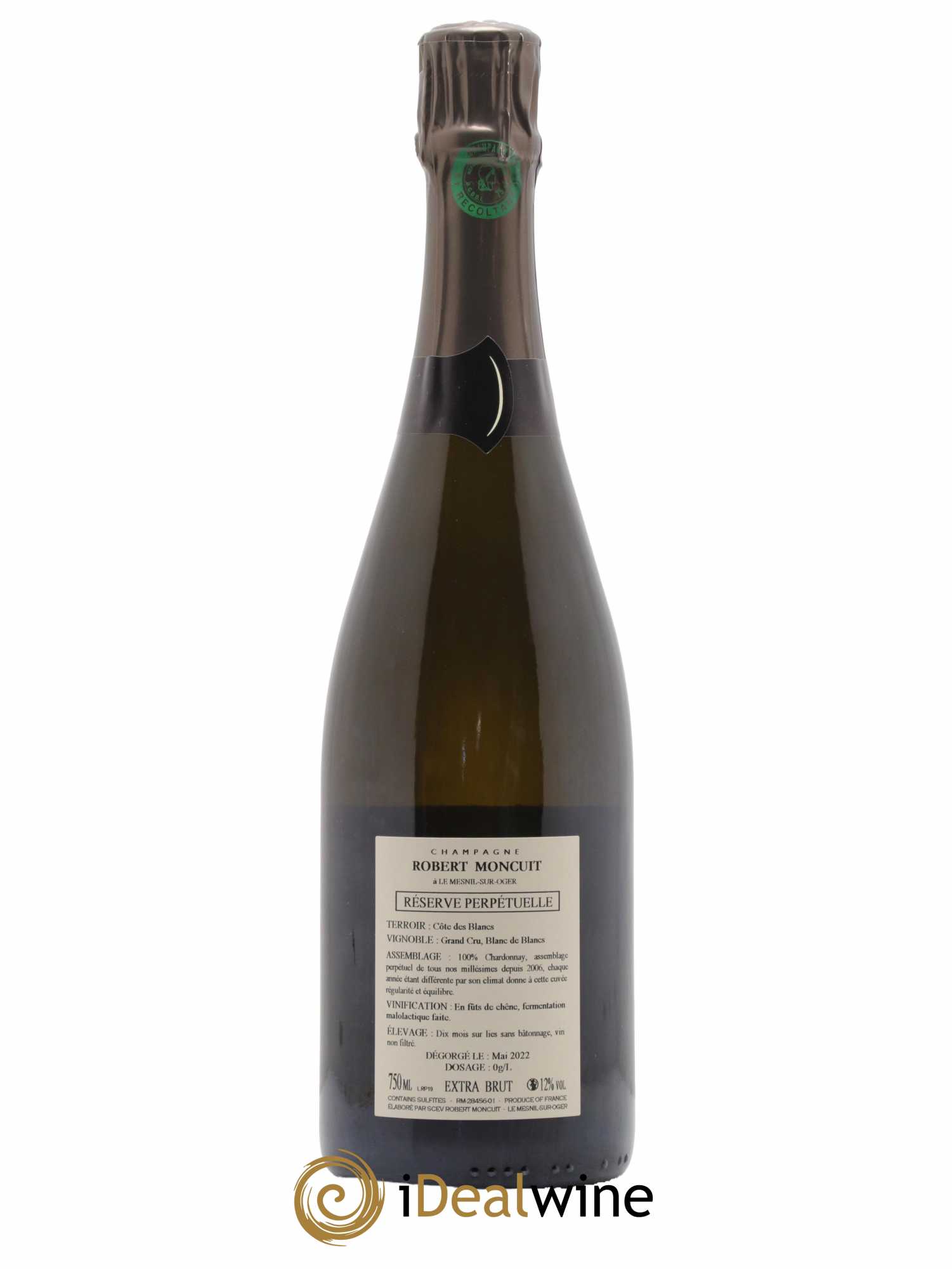 Réserve Perpétuelle Robert Moncuit - Lot de 1 bouteille - 1