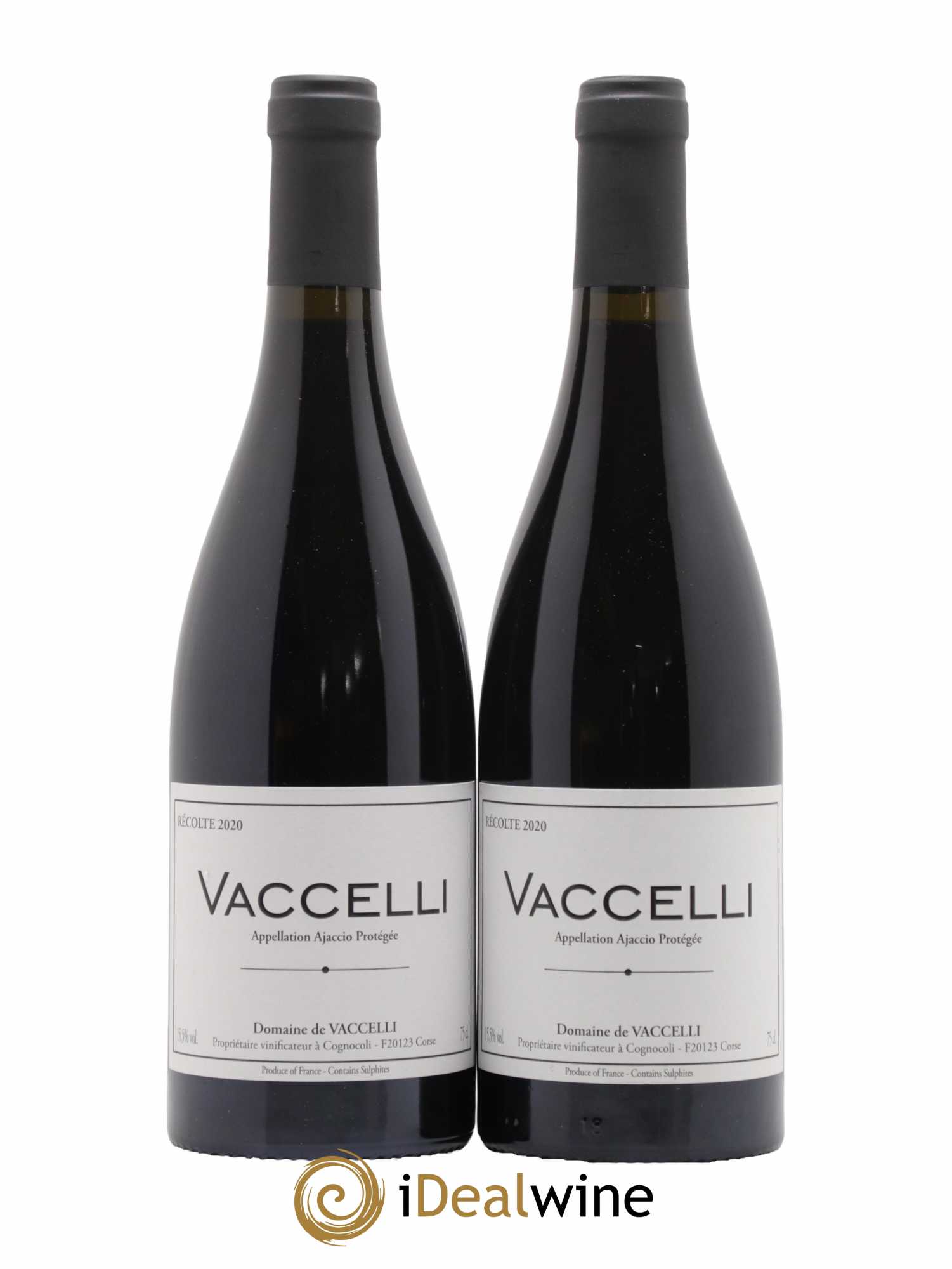 Ajaccio Vaccelli 2020 - Lot de 2 bouteilles - 0