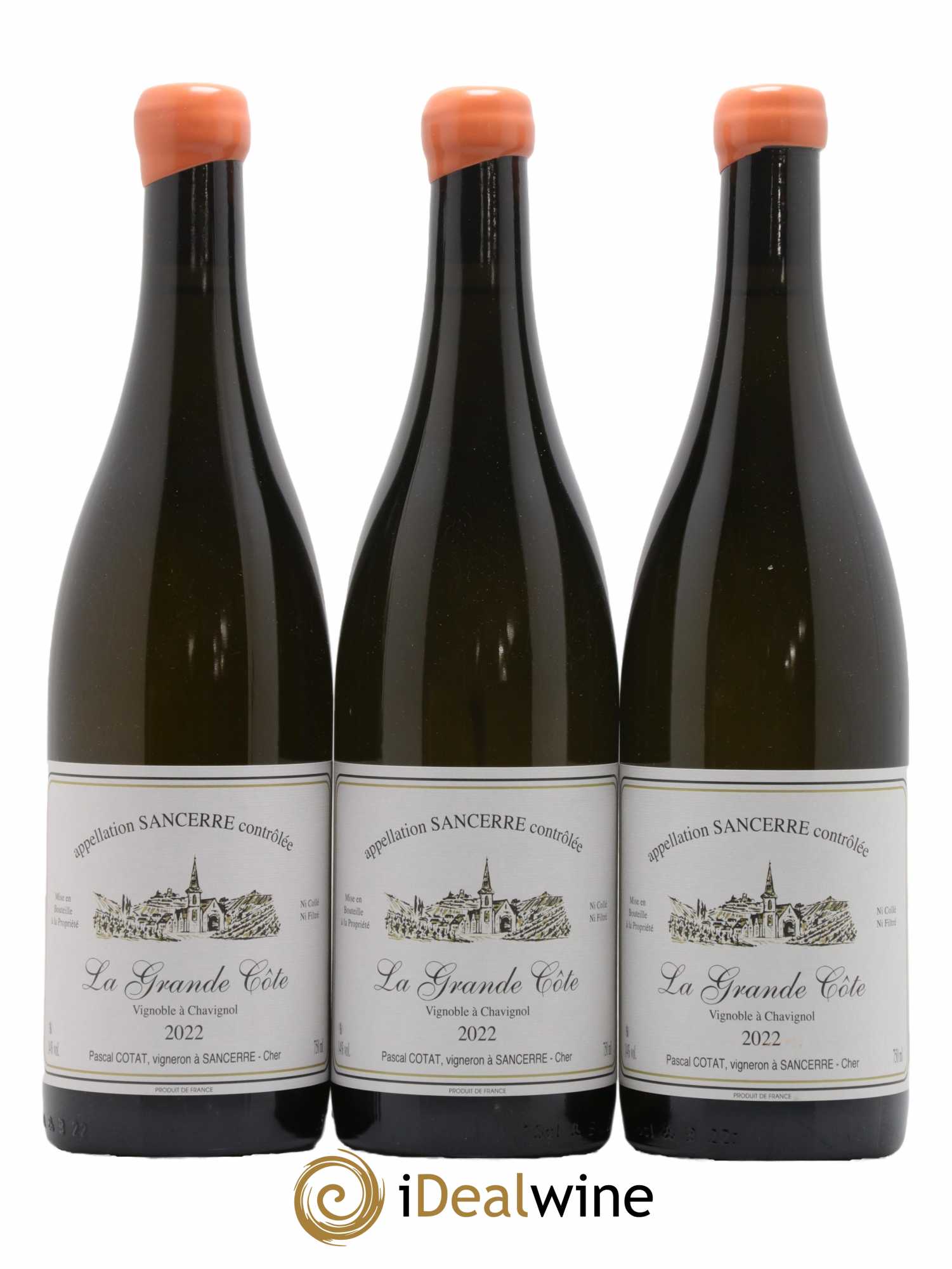 Sancerre La Grande Côte Pascal Cotat 2022 - Lot de 3 bouteilles - 0