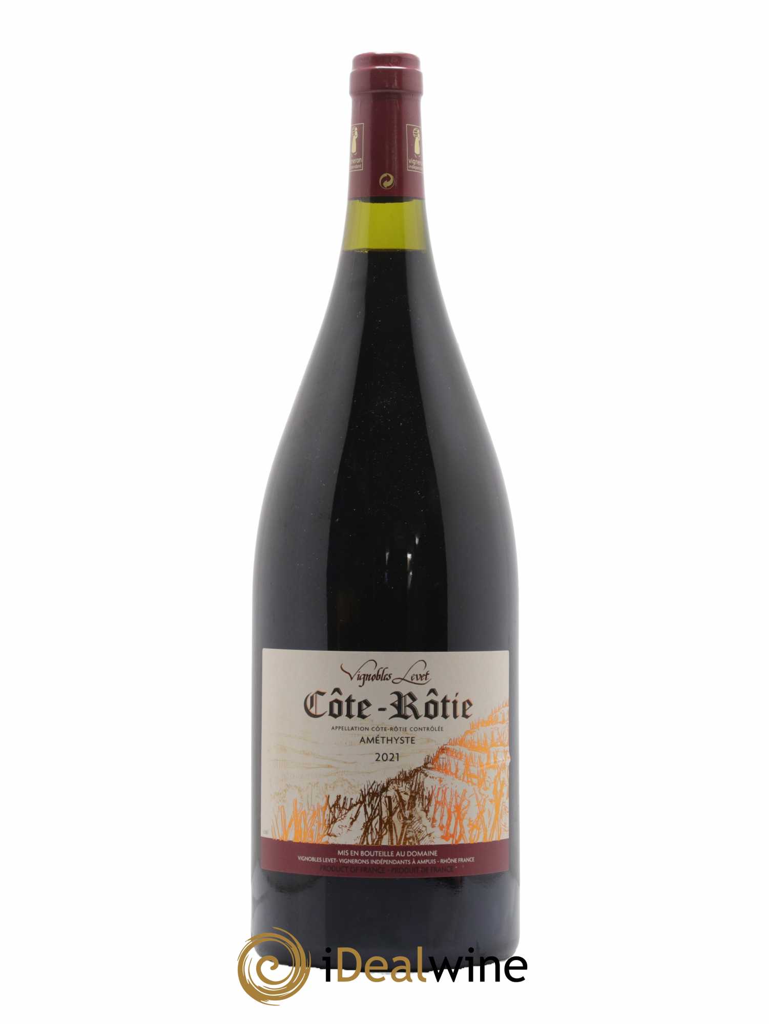 Côte-Rôtie Améthyste Vignobles Levet 2021 - Lot de 1 magnum - 0