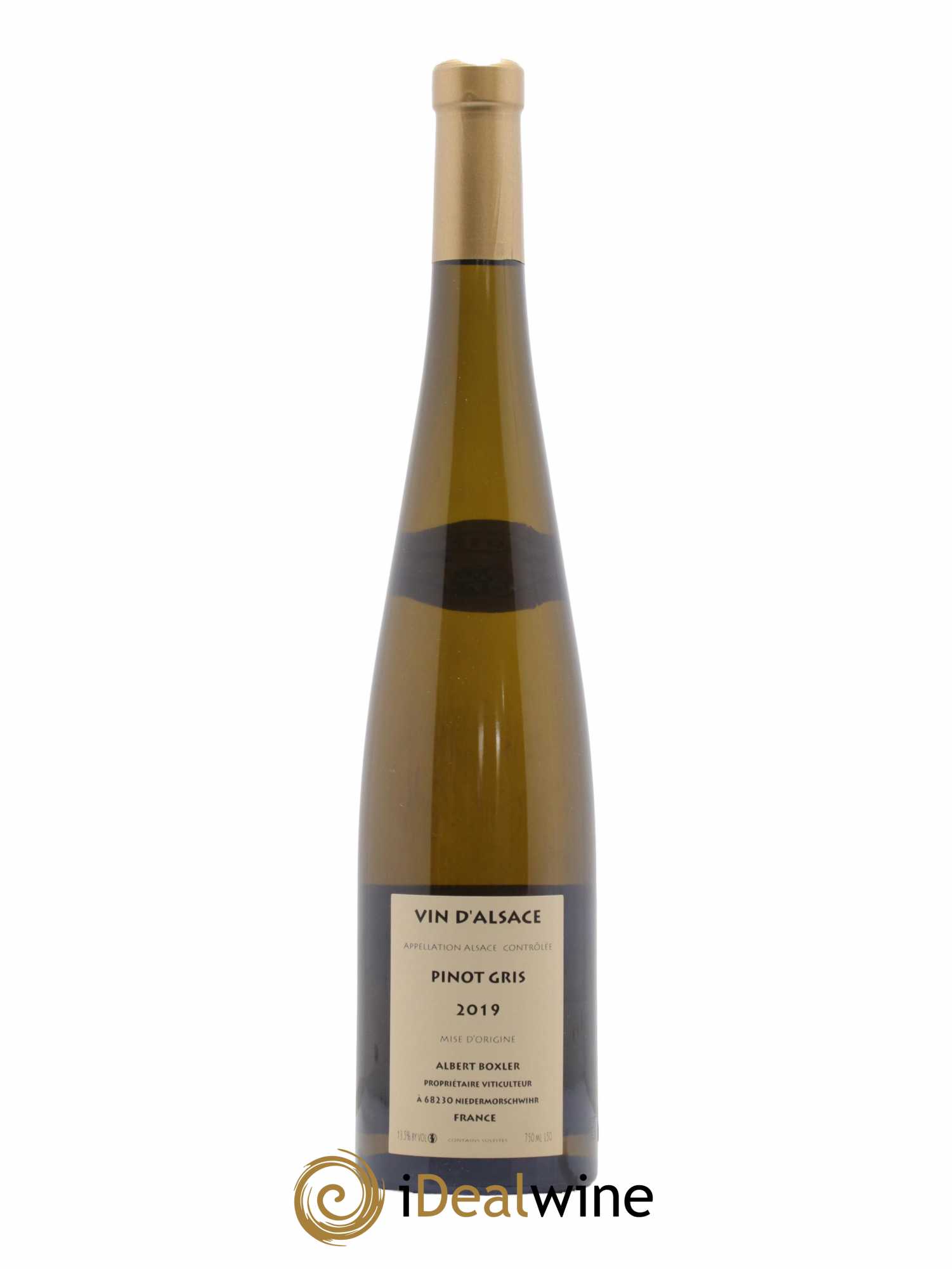 Alsace Pinot Gris Albert Boxler 2019 - Lot de 1 bouteille - 1