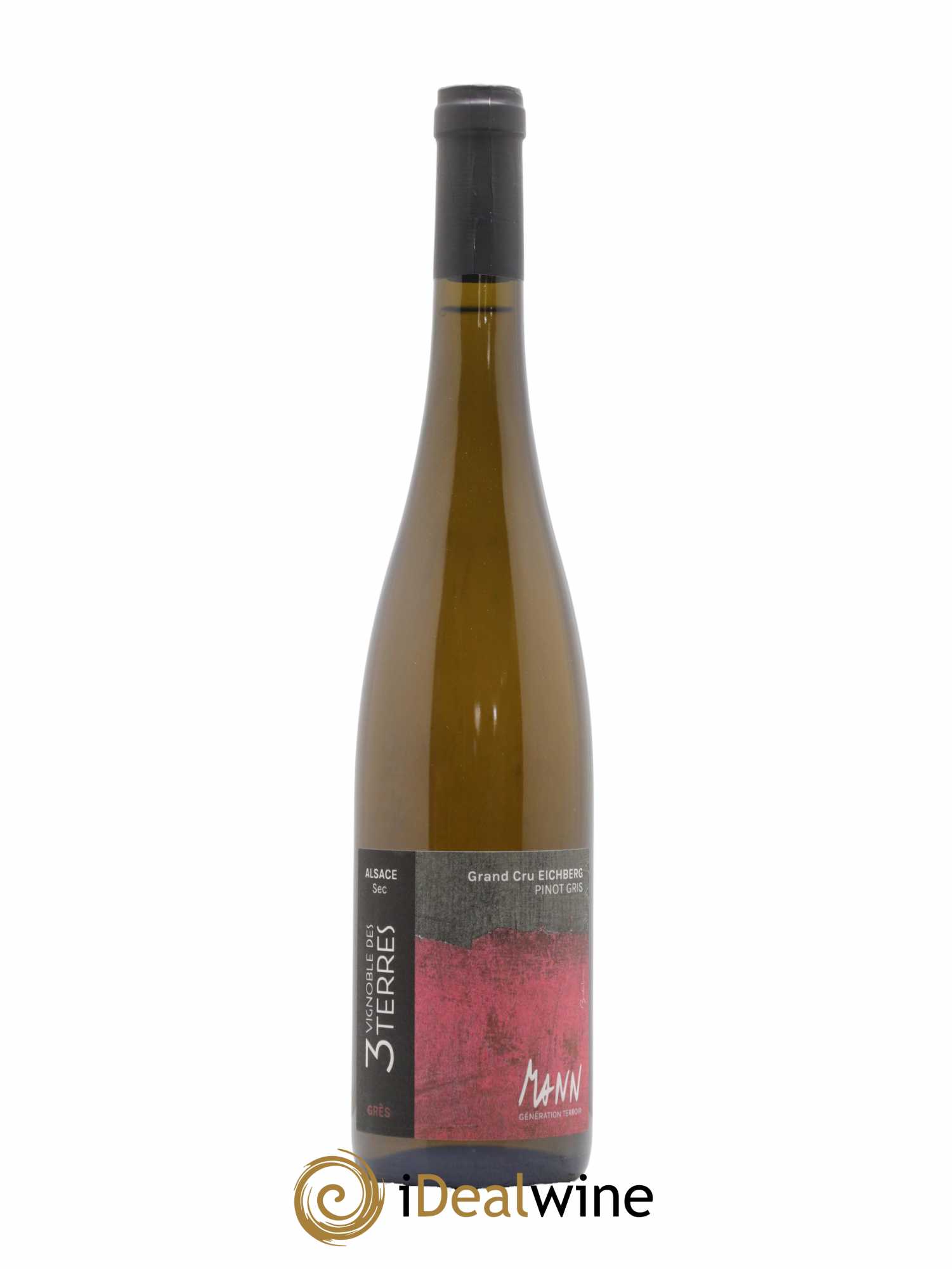 Alsace Grand Cru Pinot Gris Eichberg Vignoble des 3 Terres Domaine Mann 2018 - Lot de 1 bouteille - 0