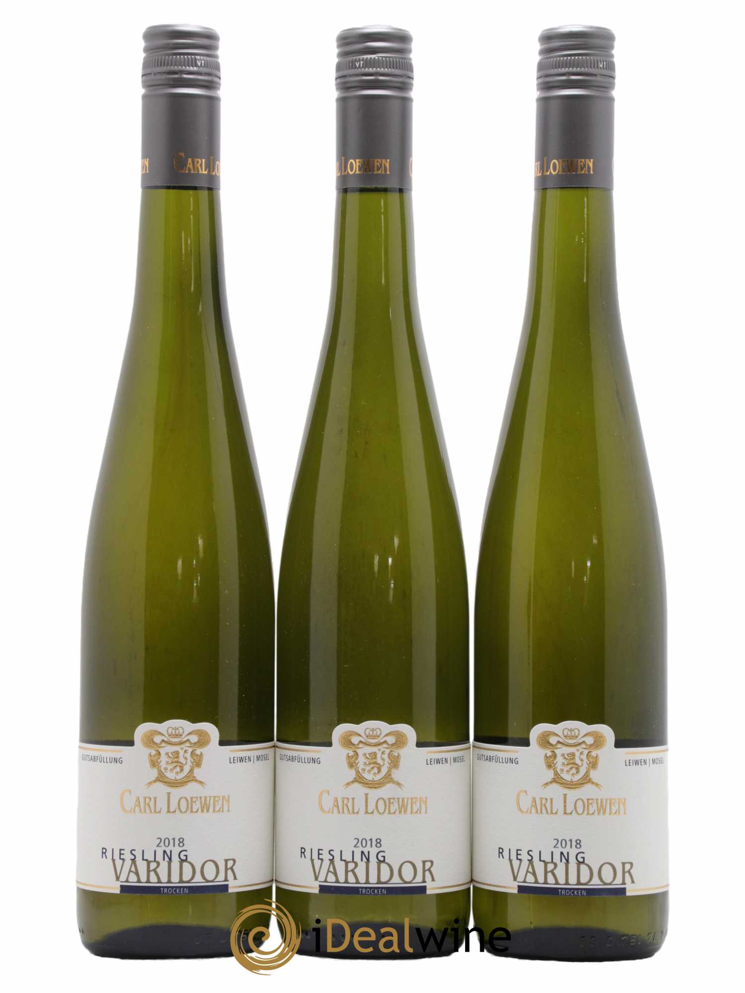 Allemagne Mosel-Saar Riesling Trocken Varidor Domaine Carl Loewen 2018 - Lot de 3 bouteilles - 0