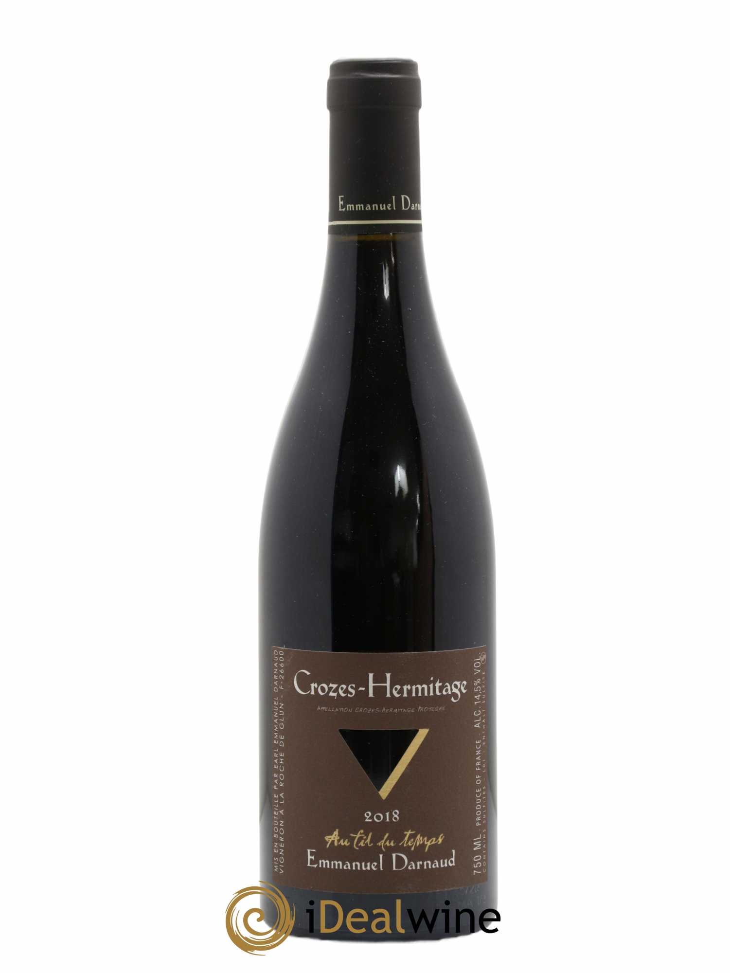 Crozes-Hermitage Au Fil Du Temps Emmanuel Darnaud 2018 - Lot de 1 bouteille - 0