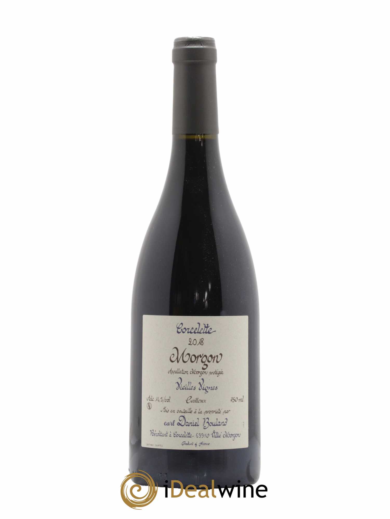 Morgon Corcelette Vieilles Vignes Cailloux Daniel Bouland (Domaine) 2018 - Lot de 1 bouteille - 0