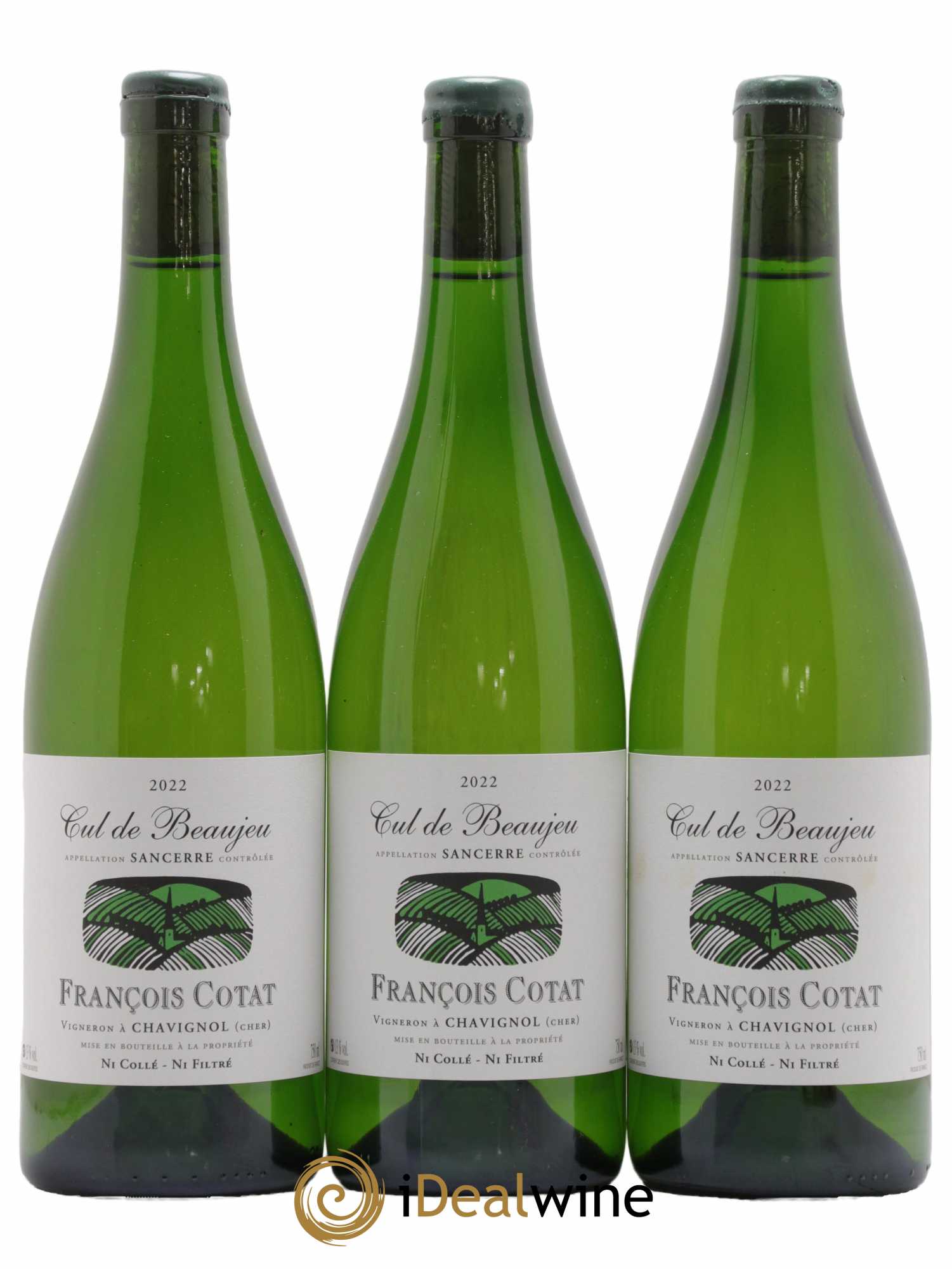 Sancerre Les Culs de Beaujeu François Cotat 2022 - Lot de 3 bouteilles - 0