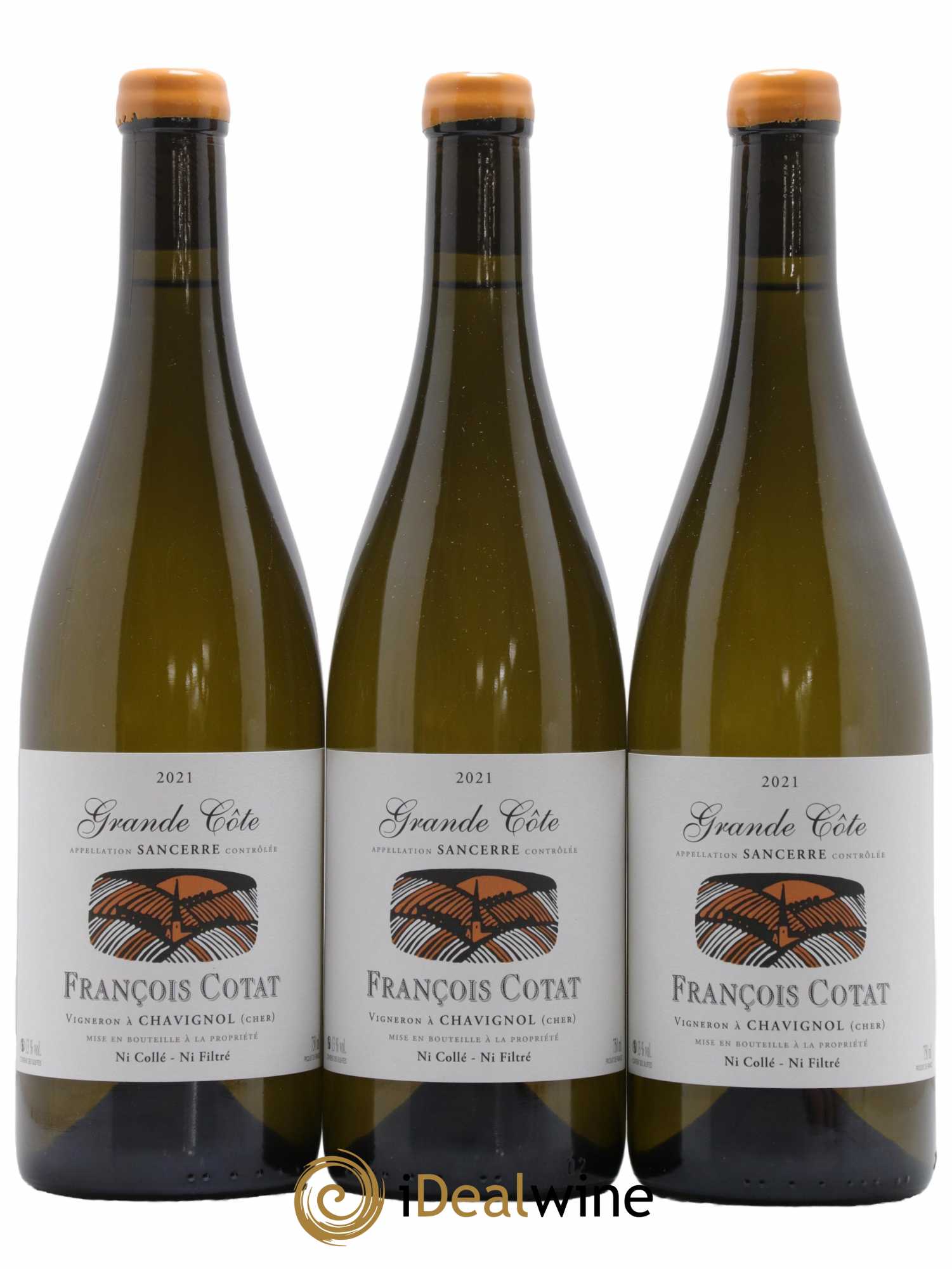 Sancerre La Grande Côte François Cotat 2021 - Lot de 3 bouteilles - 0