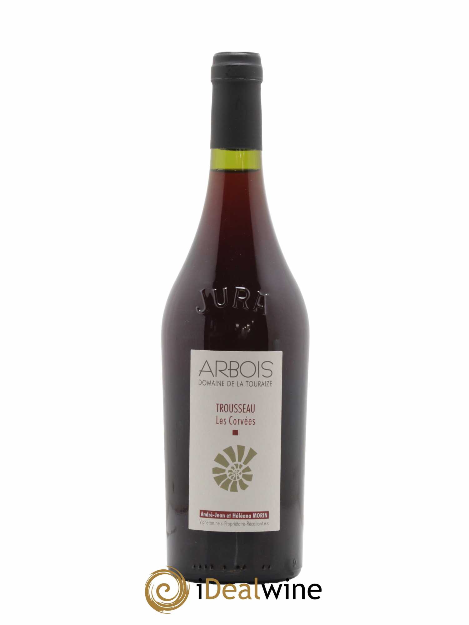 Arbois Trousseau Les Corvées Domaine de la Touraize 2019 - Lot de 1 bouteille - 0