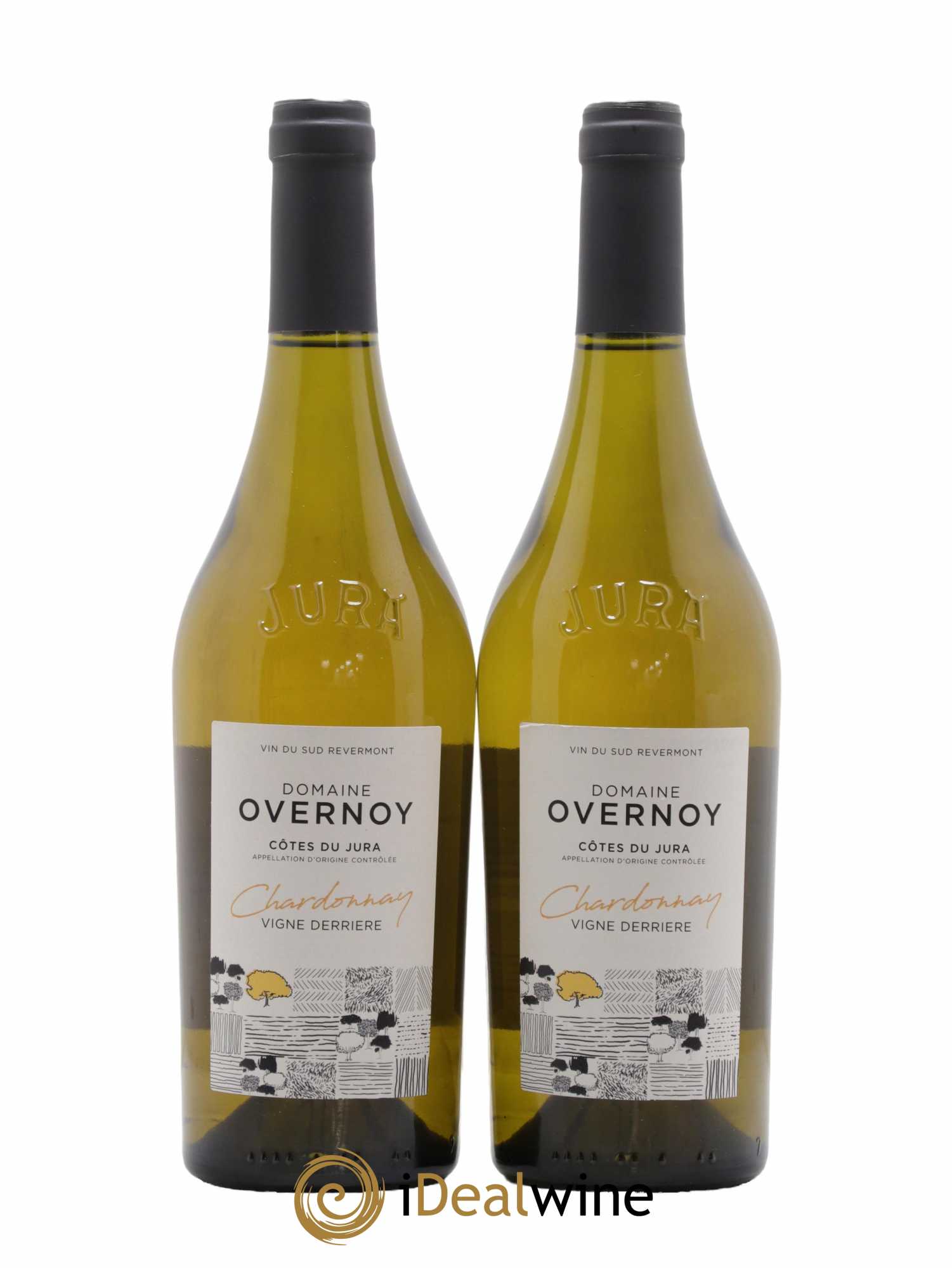 Côtes du jura Vigne Derrière Guillaume Overnoy 2019 - Lot de 2 bouteilles - 0