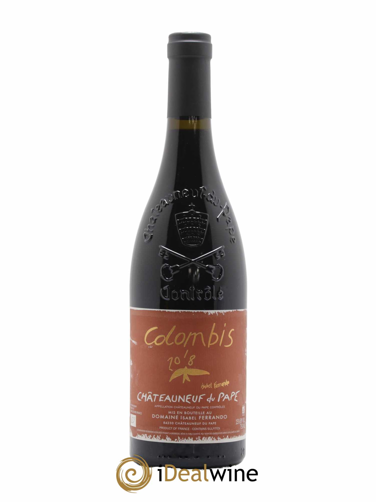 Châteauneuf-du-Pape Colombis Domaine Saint-Préfert 2018 - Lot de 1 bouteille - 0