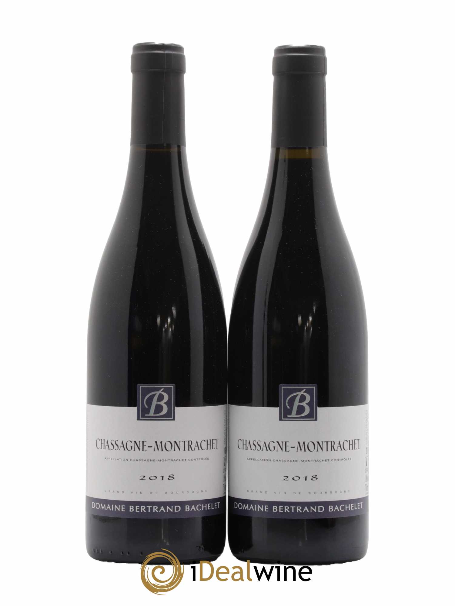 Chassagne-Montrachet Bertrand Bachelet (Domaine) 2018 - Lot de 2 bouteilles - 0