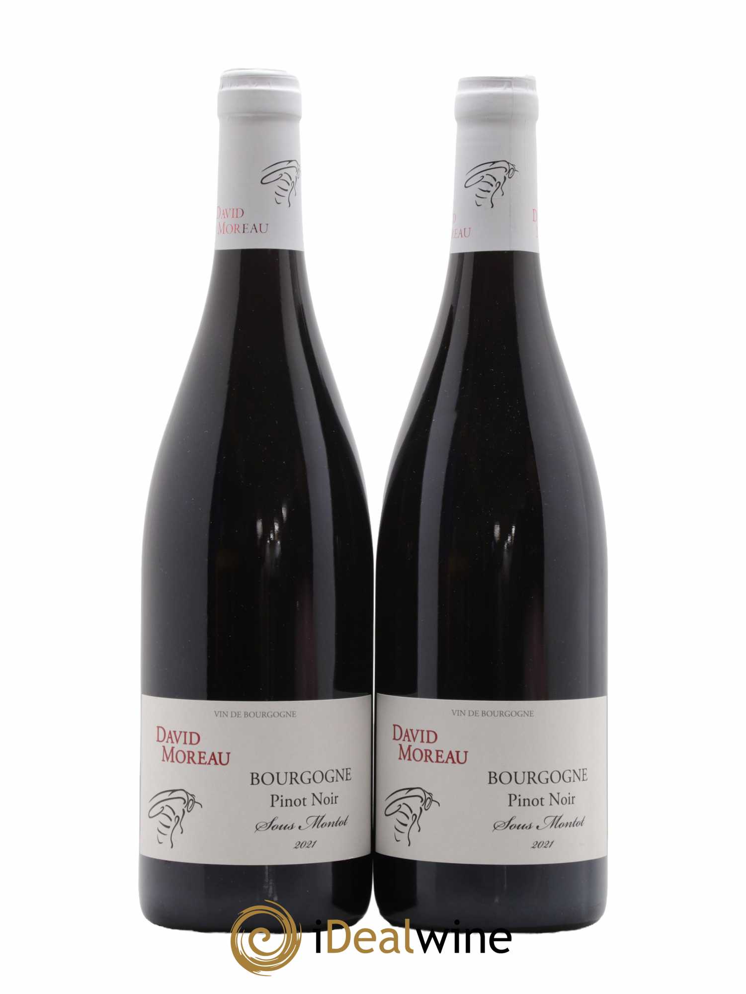 Bourgogne Sous Montot Domaine David Moreau 2021 - Lot de 2 bouteilles - 0