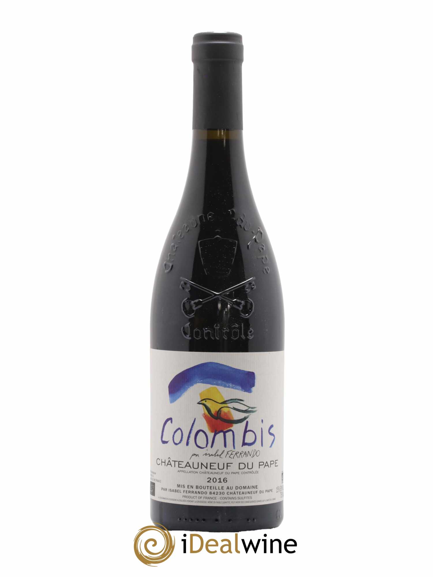 Châteauneuf-du-Pape Colombis Domaine Saint-Préfert 2016 - Lot de 1 bouteille - 0