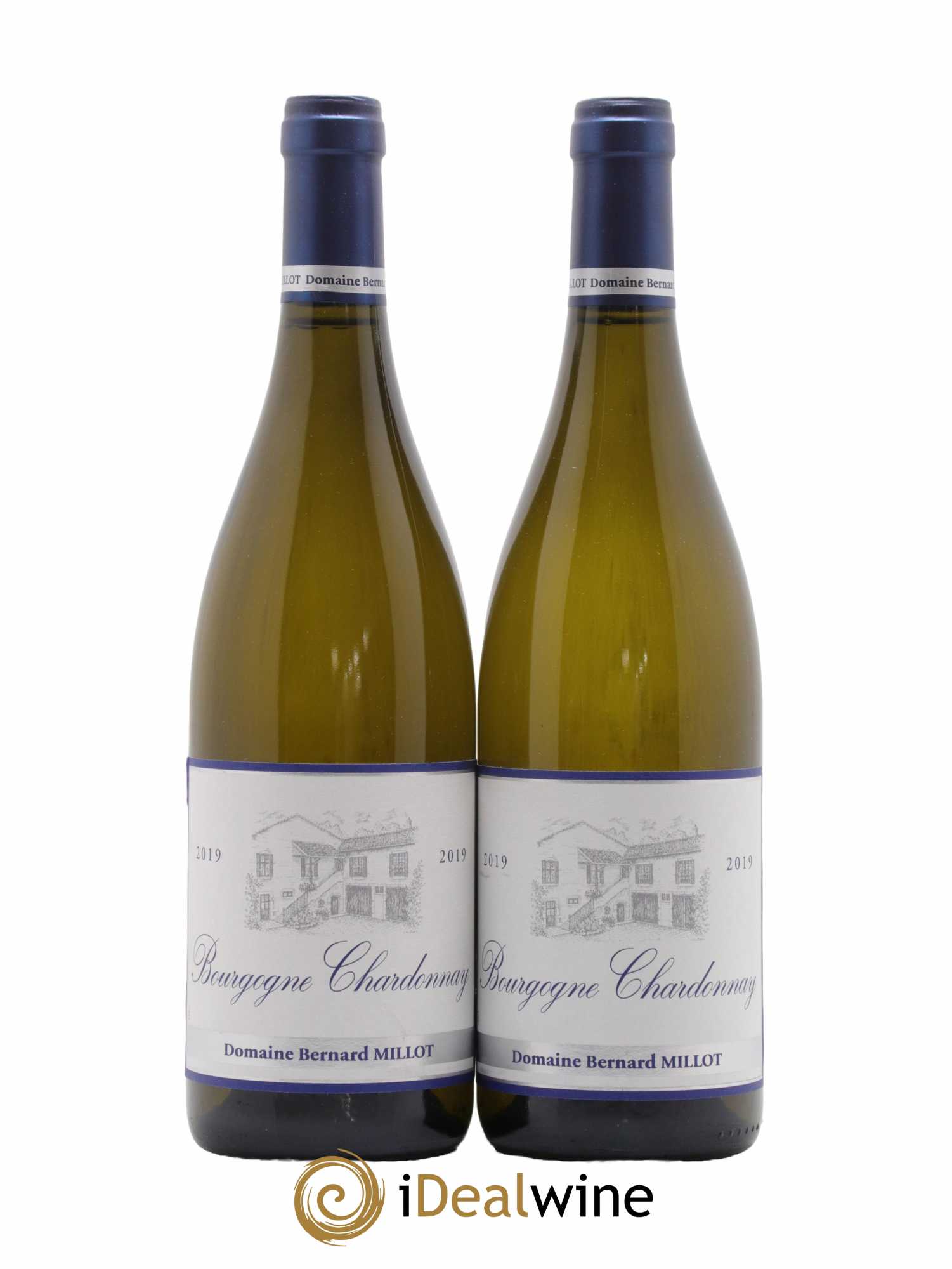 Bourgogne Chardonnay Bernard Millot 2019 - Lot de 2 bouteilles - 0