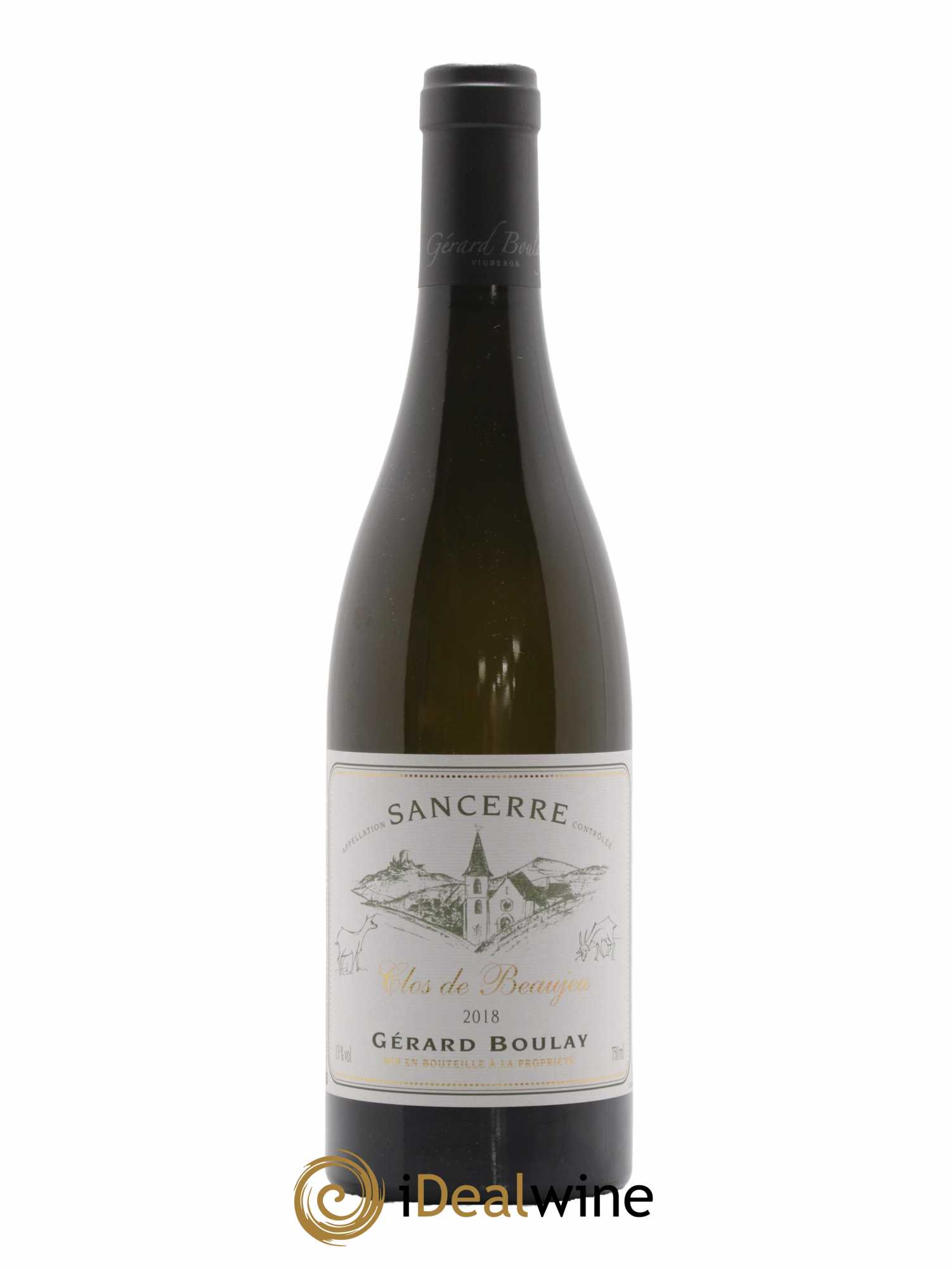 Sancerre Clos de Beaujeu Gérard Boulay 2018 - Lot de 1 bouteille - 0