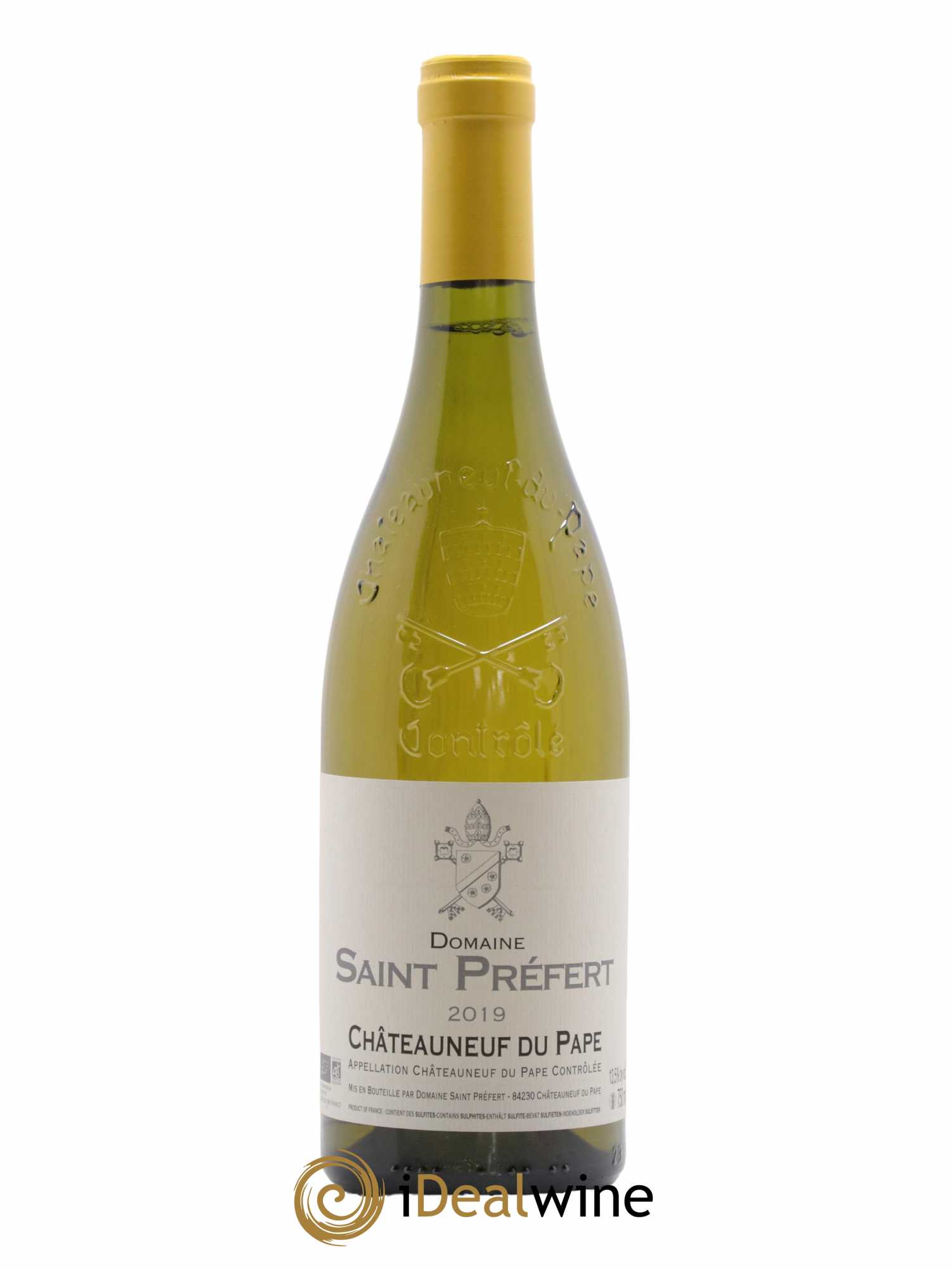 Châteauneuf-du-Pape Domaine de Saint Préfert 2019 - Posten von 1 Flasche - 0