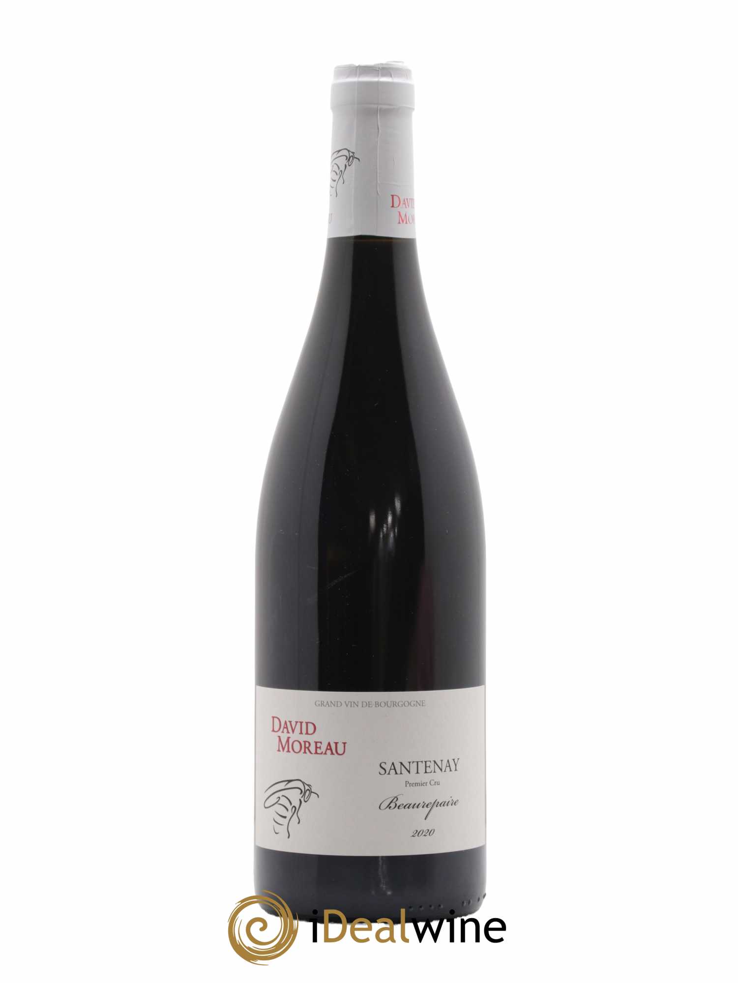 Santenay 1er Cru Beaurepaire David Moreau 2020 - Lot de 1 bouteille - 0