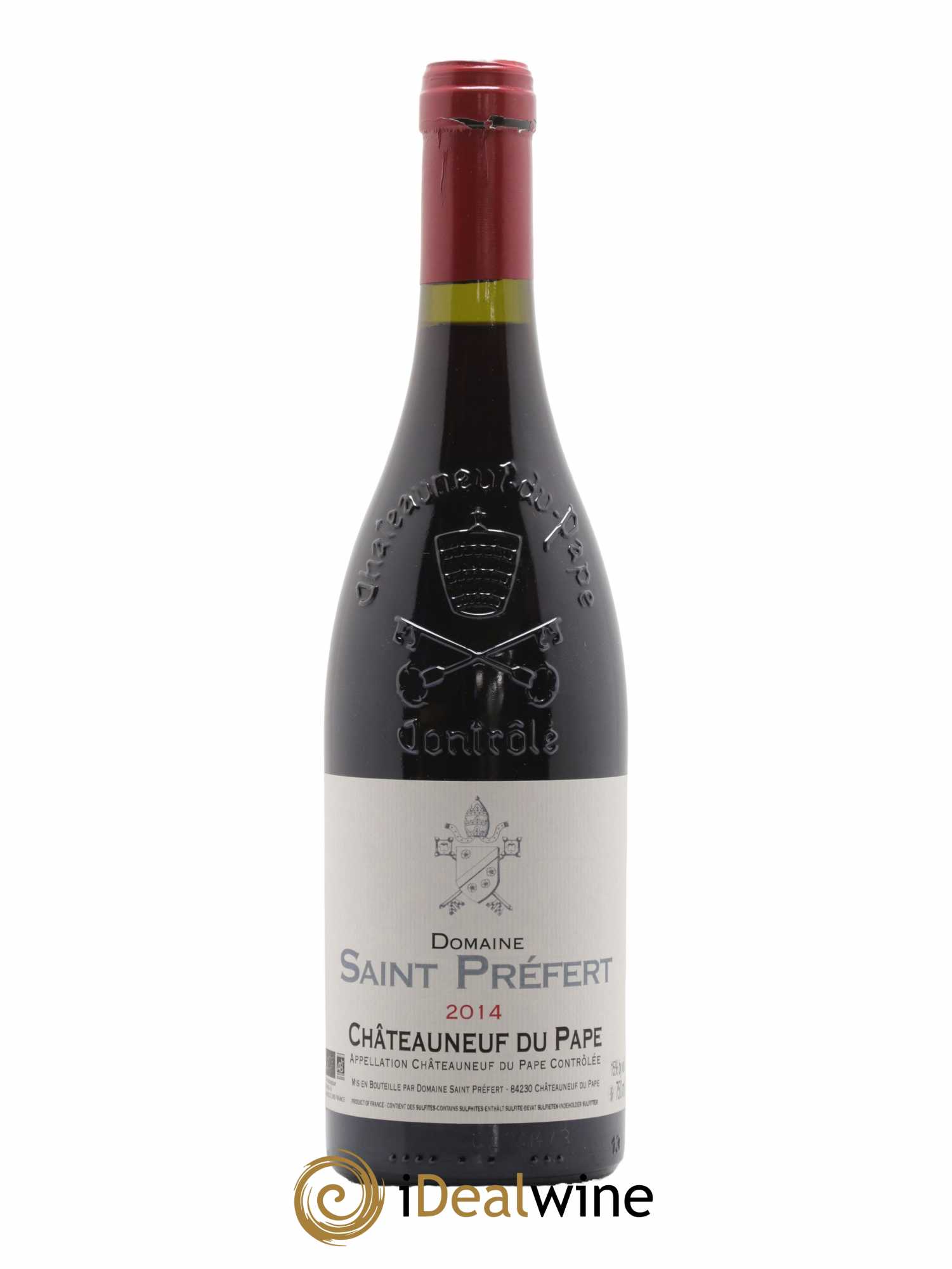 Châteauneuf-du-Pape Domaine Saint-Préfert 2014 - Lot de 1 bouteille - 0