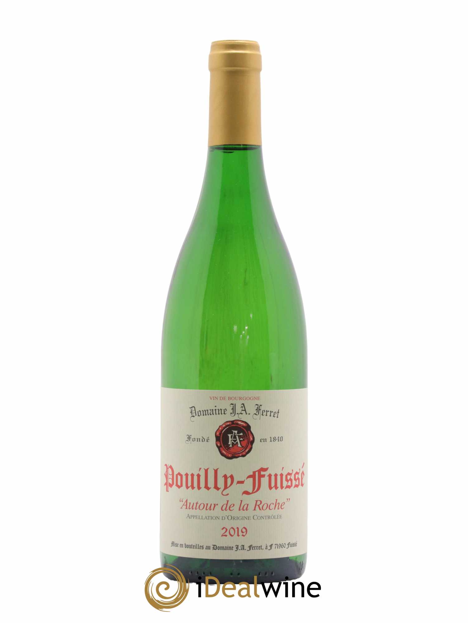 Pouilly-Fuissé Autour de la Roche J.A. Ferret (Domaine) 2019 - Lot de 1 bouteille - 0
