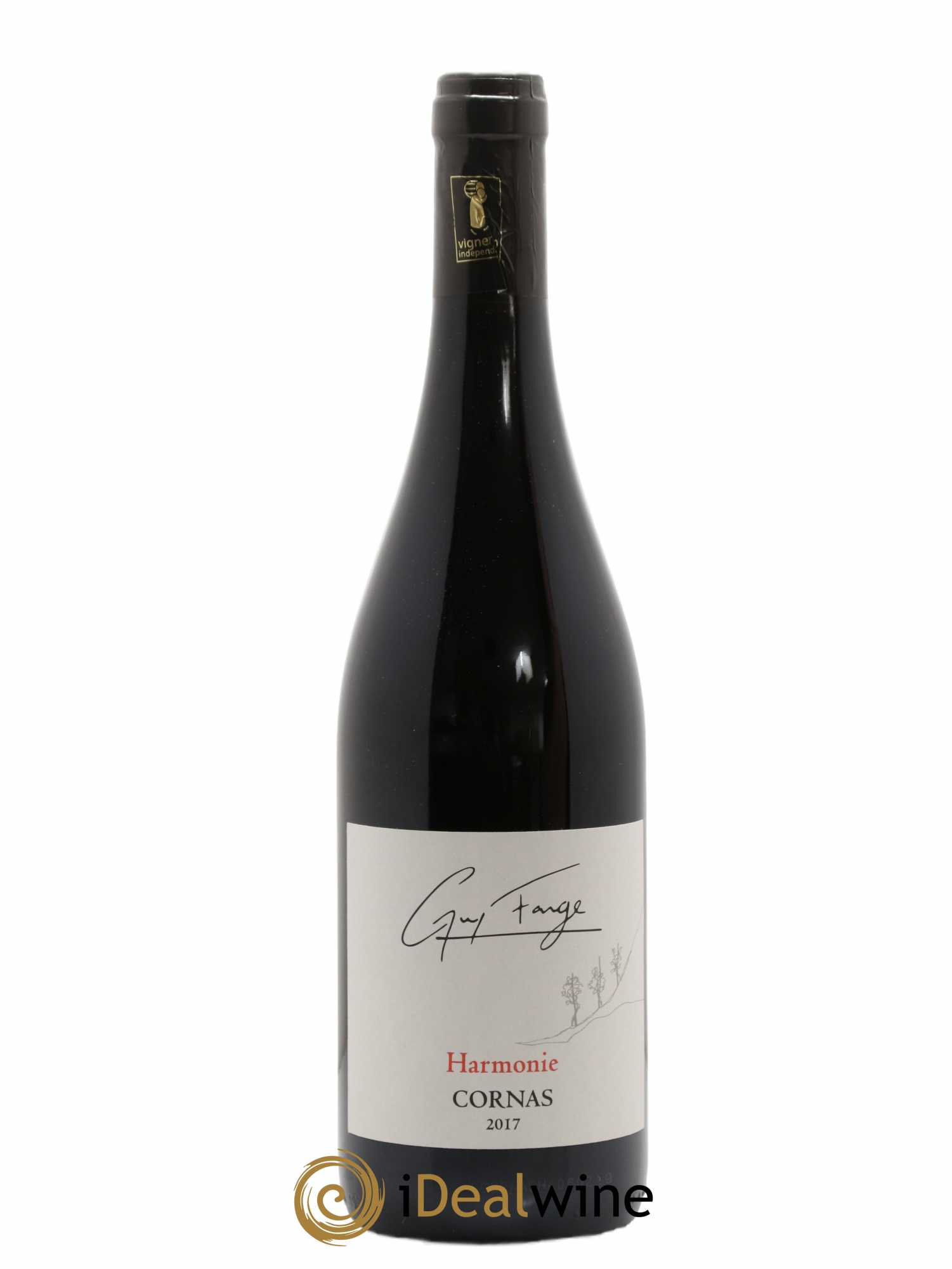 Cornas Harmonie Guy Farge 2017 - Lot de 1 bouteille - 0