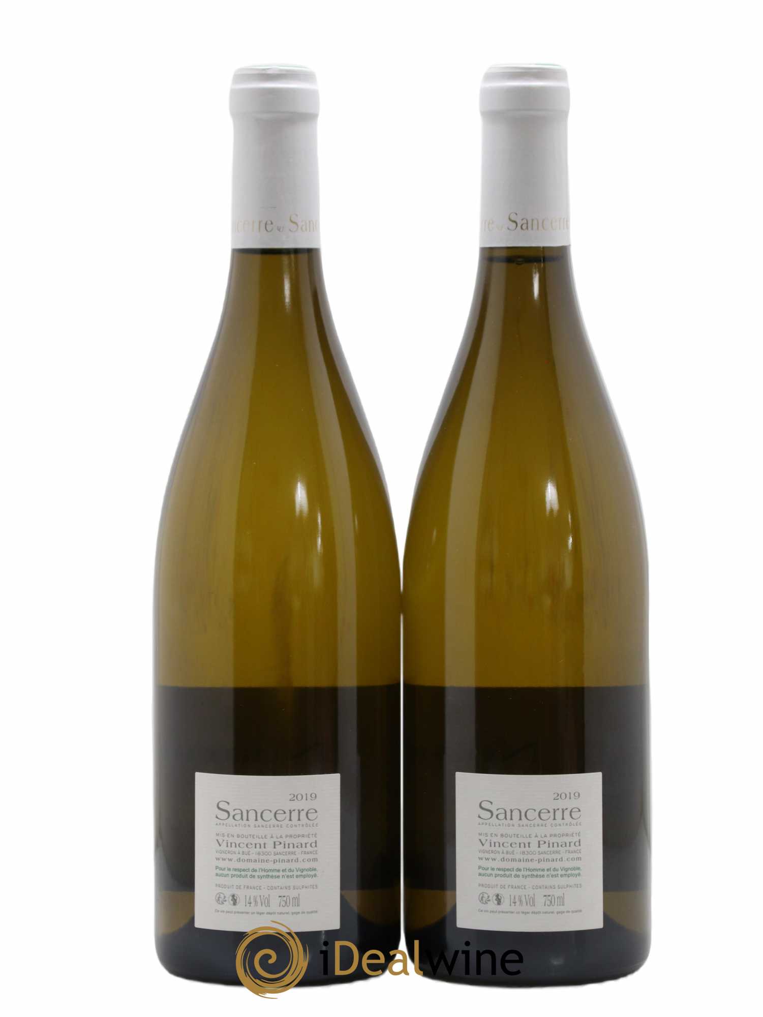 Sancerre Nuance Vincent Pinard 2019 - Lot de 2 bouteilles - 1