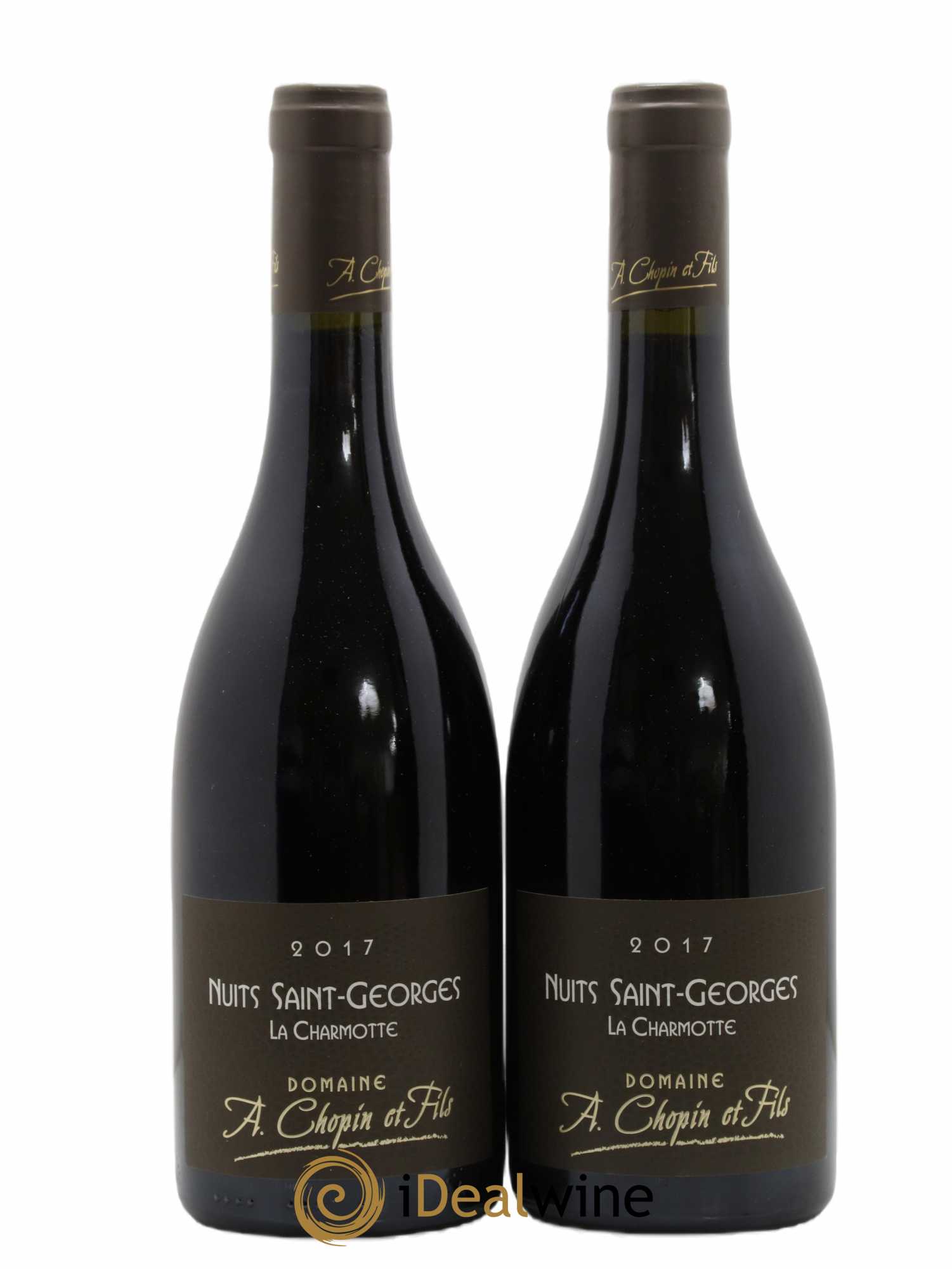 Nuits-Saint-Georges La Charmotte Chopin et Fils 2017 - Lot de 2 bouteilles - 0