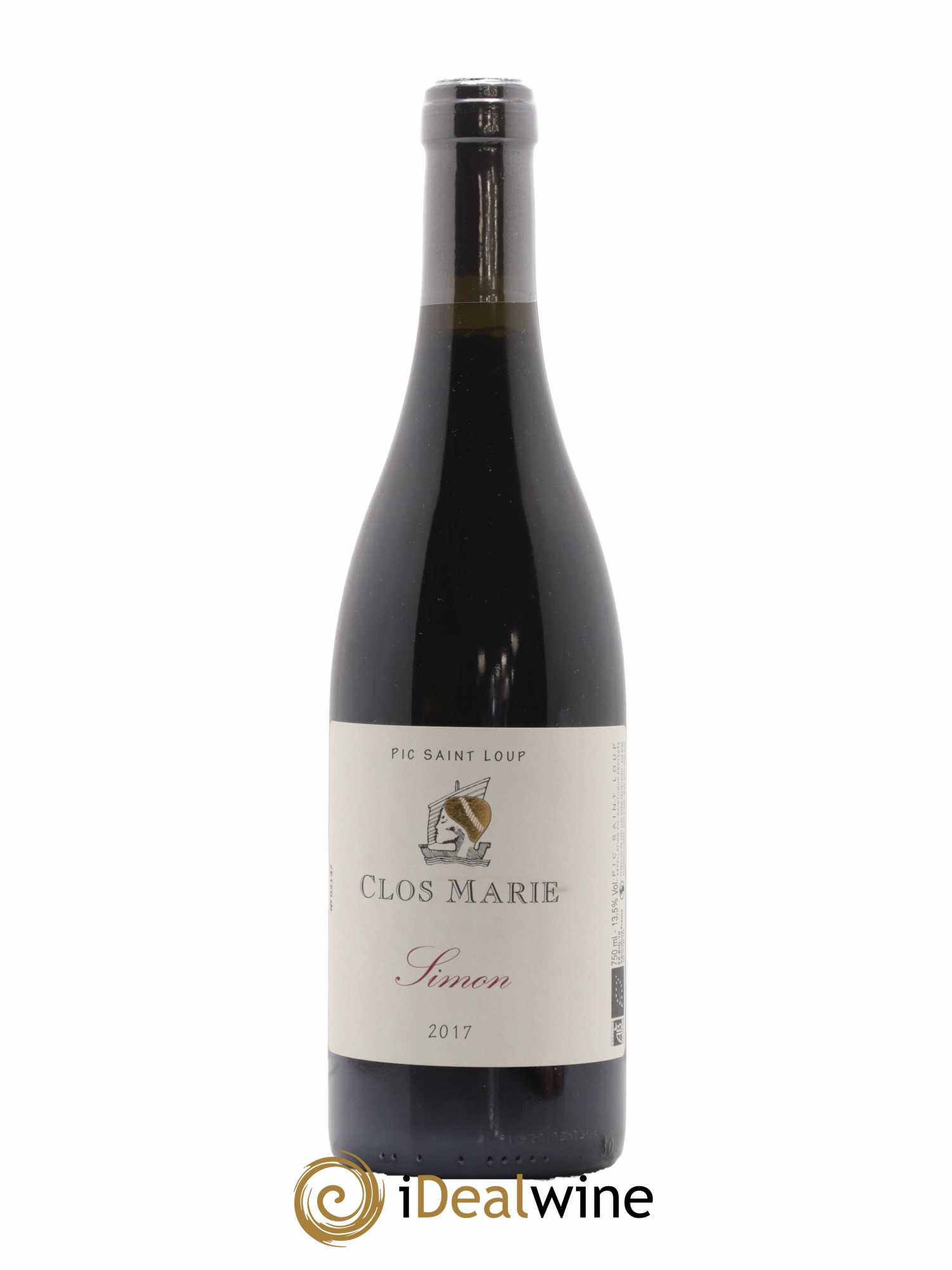Pic Saint-Loup Clos Marie Cuvée Simon Christophe Peyrus et Françoise Julien 2017 - Lot de 1 bouteille - 0