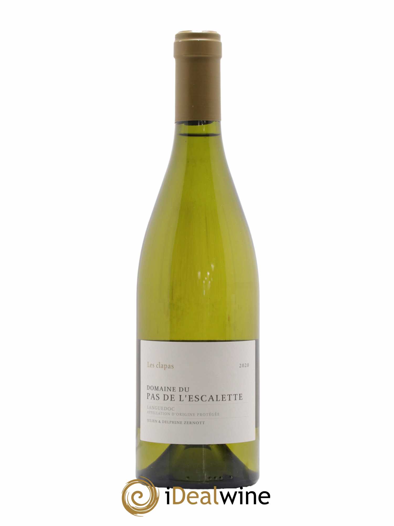 Languedoc (anciennement Coteaux du Languedoc) Les Clapas Pas de l'Escalette 2020 - Lot de 1 bouteille - 0